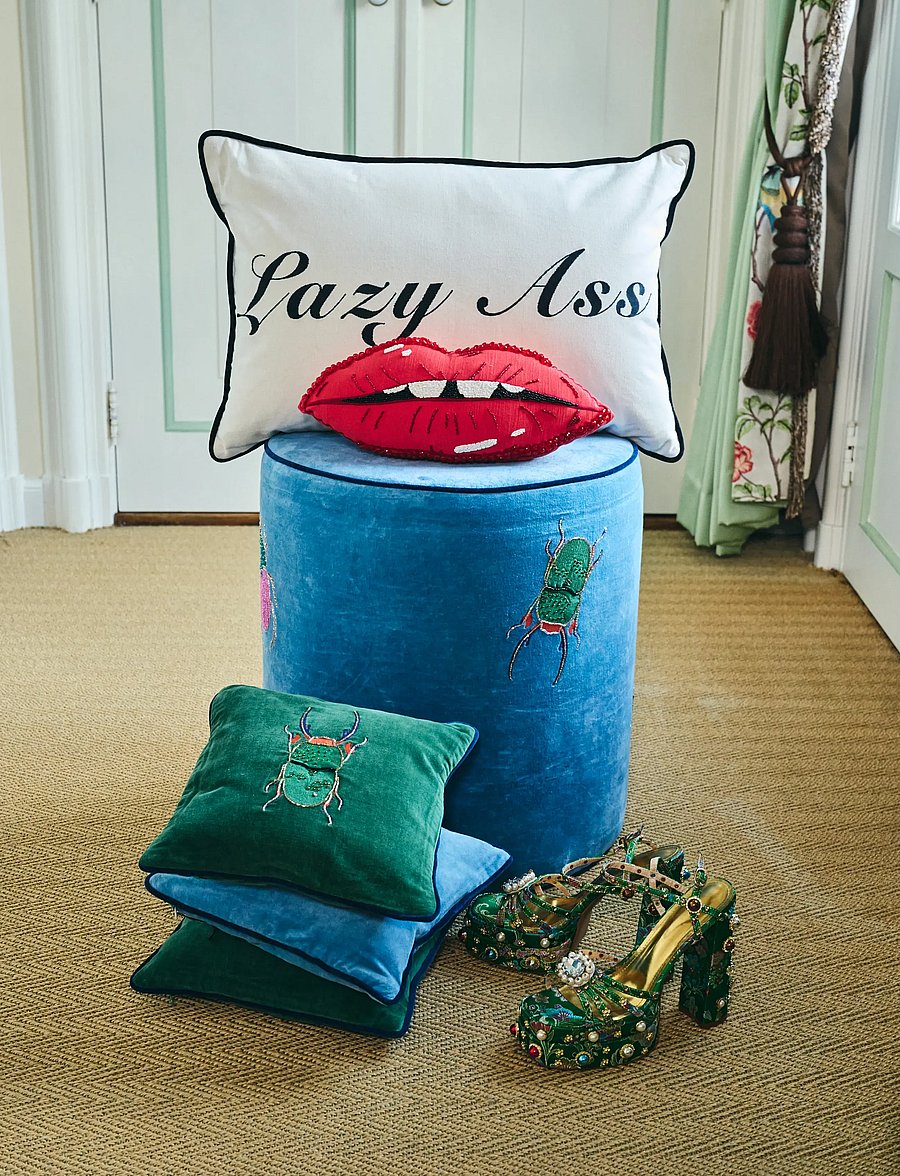 Anna + Nina - Lazy Ass Cushion - padjad - multicolor - 0