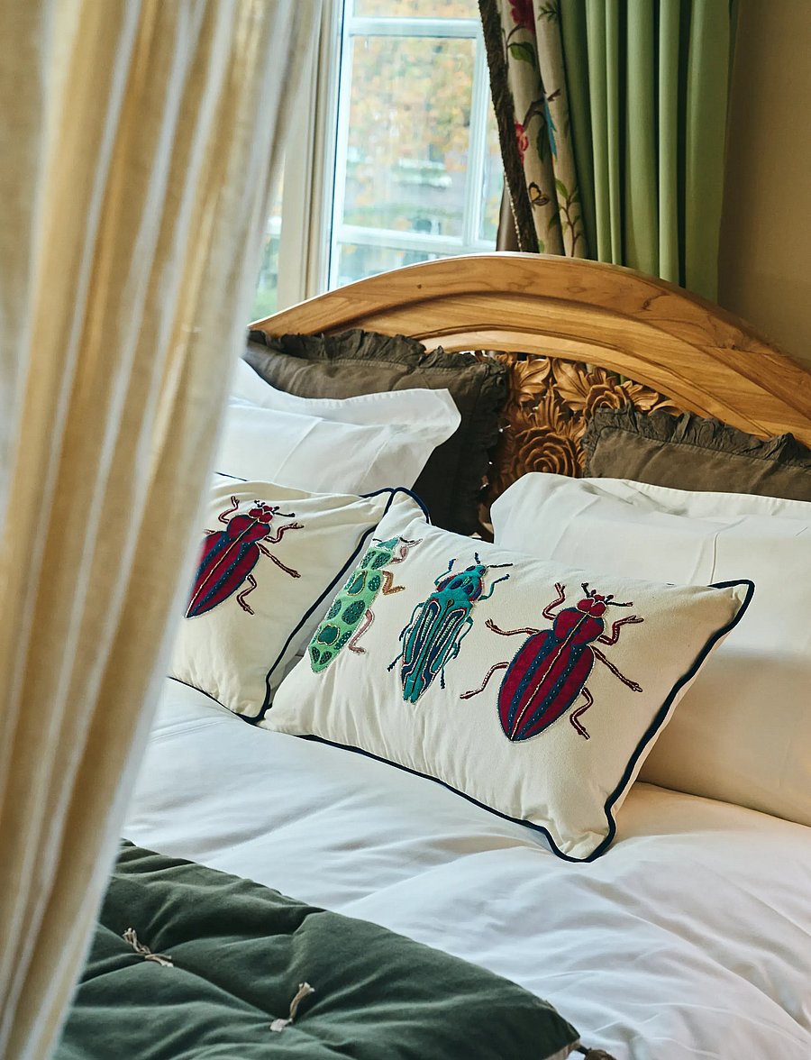 Anna + Nina - Bugging You Cushion - padjad - multicolor - 0