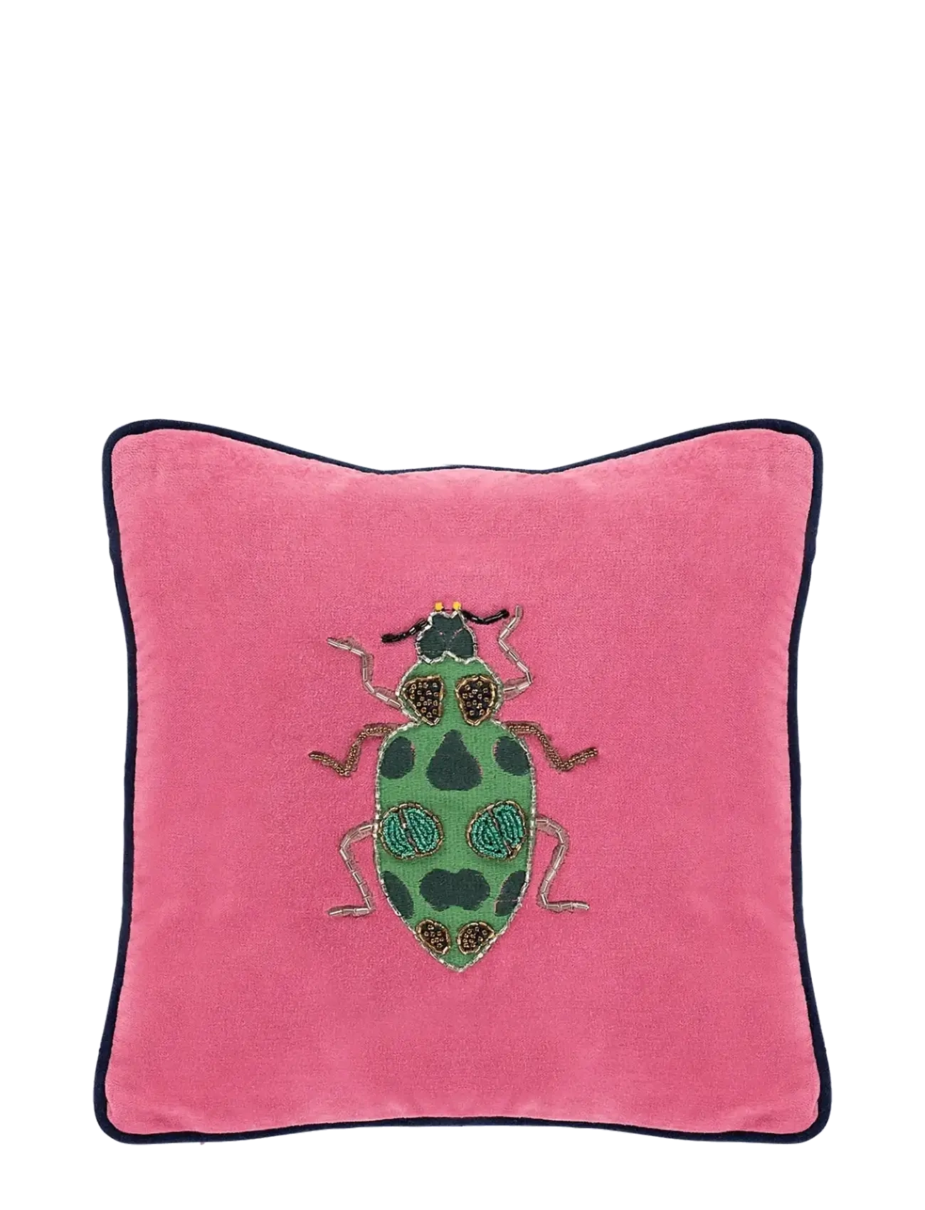 Anna + Nina Buggy Blossom Cushion - Textilien - PINK / pink/rose
