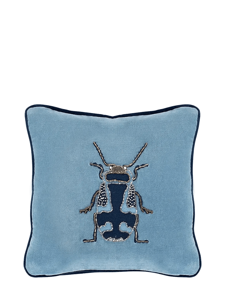 Anna + Nina - Buggy Mist Cushion - padjad - blue - 1