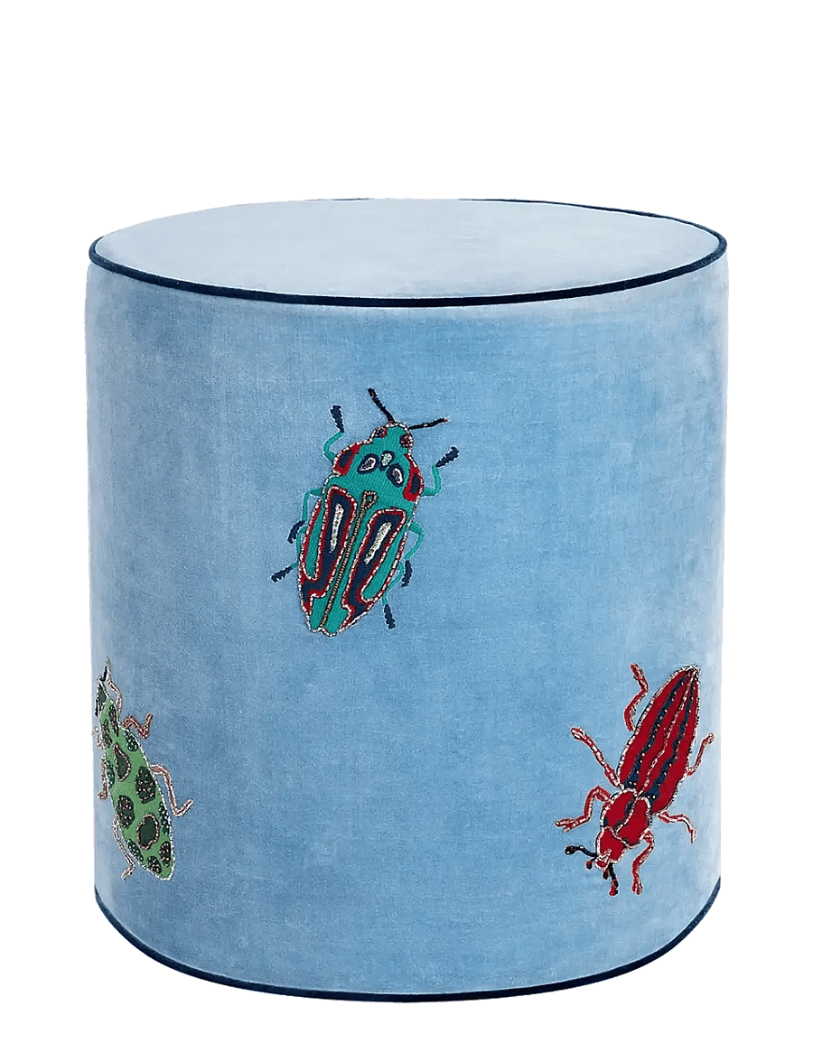 Anna + Nina - Bugging You Pouf - poufs - blue - 1