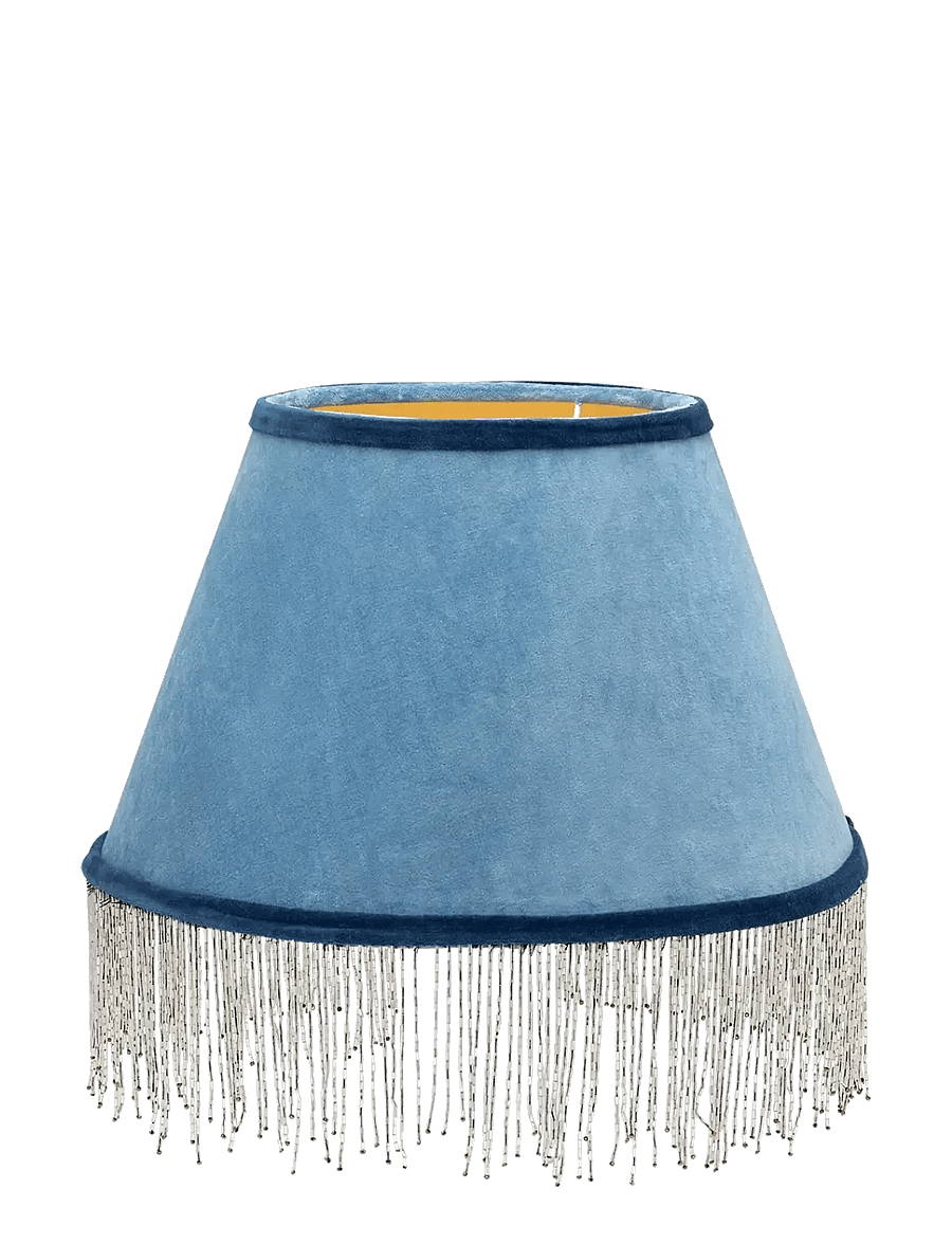 Anna + Nina - Frosted Icicle Lamp Shade - lambikuplid - blue - 1