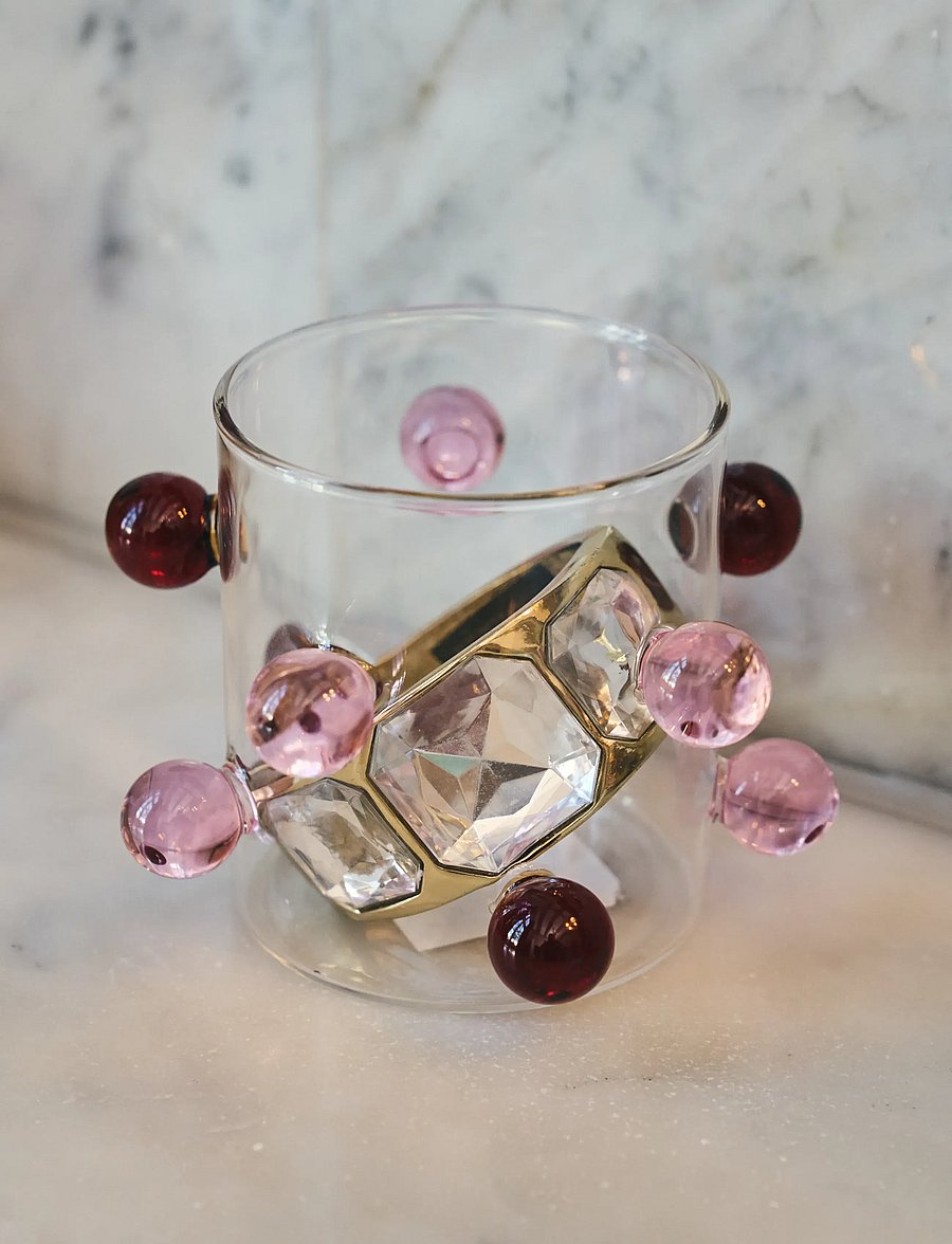 Anna + Nina - Berry Tealight Holder - teelichthalter - multicolor - 0