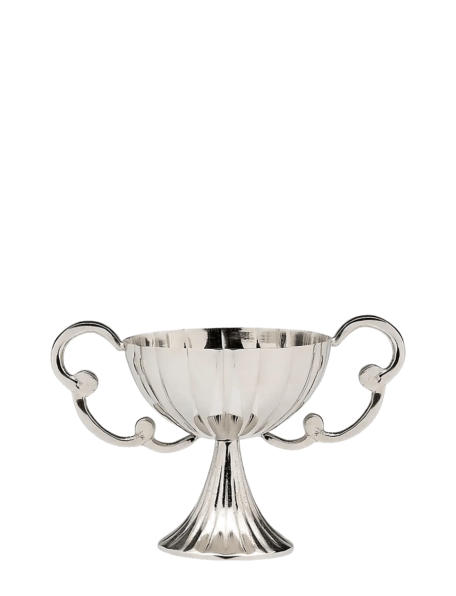 Anna + Nina - Argent Eve Dessert Coupe - jõululaud - silver - 1