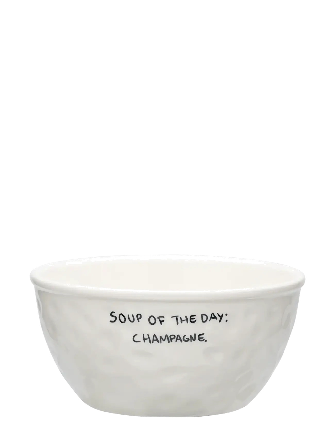 Anna + Nina Soup of the Day Bowl - View all - WHITE / white