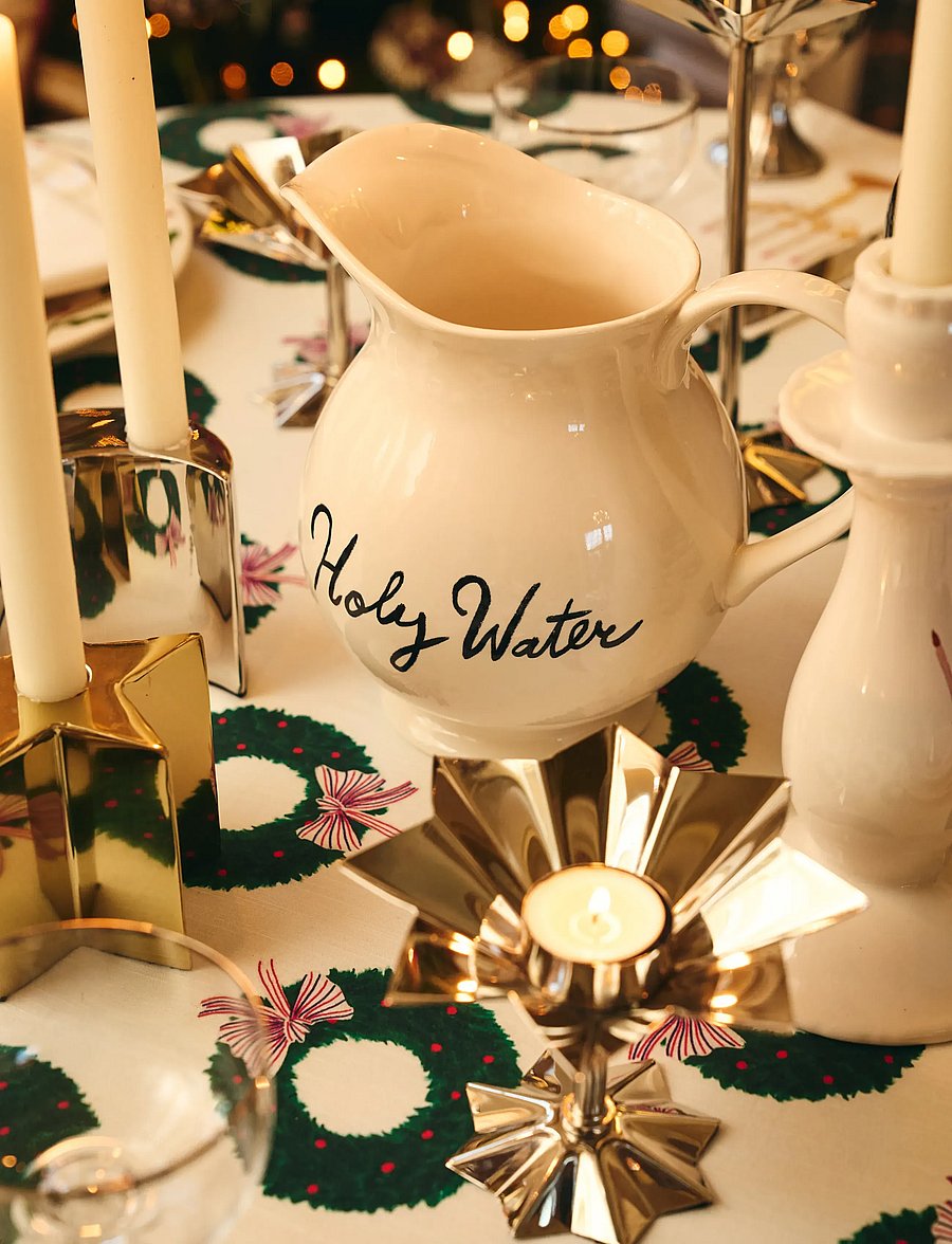 Anna + Nina - Holy Water Vase - weihnachtsdekoration - white - 0
