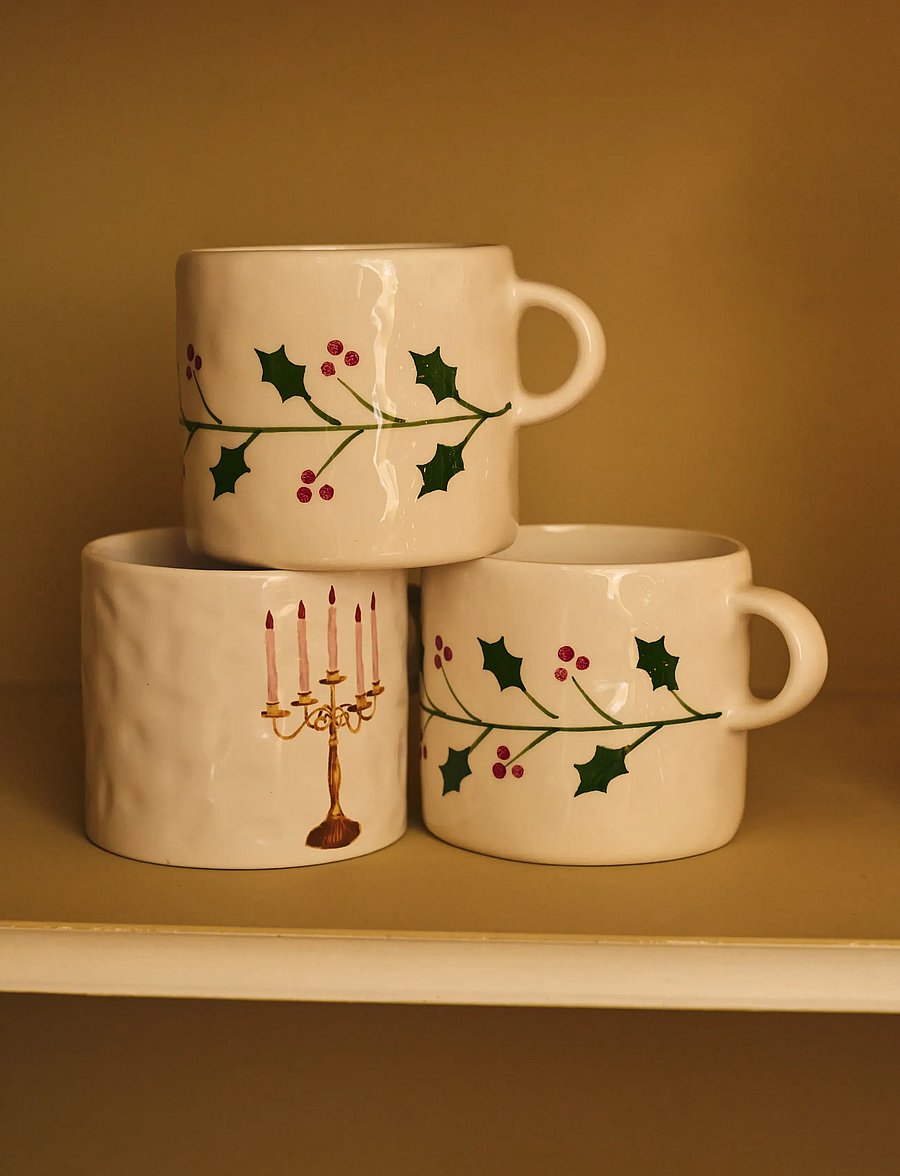 Anna + Nina - Lumière Tea Mug - jõulukaunistused - multicolor - 0
