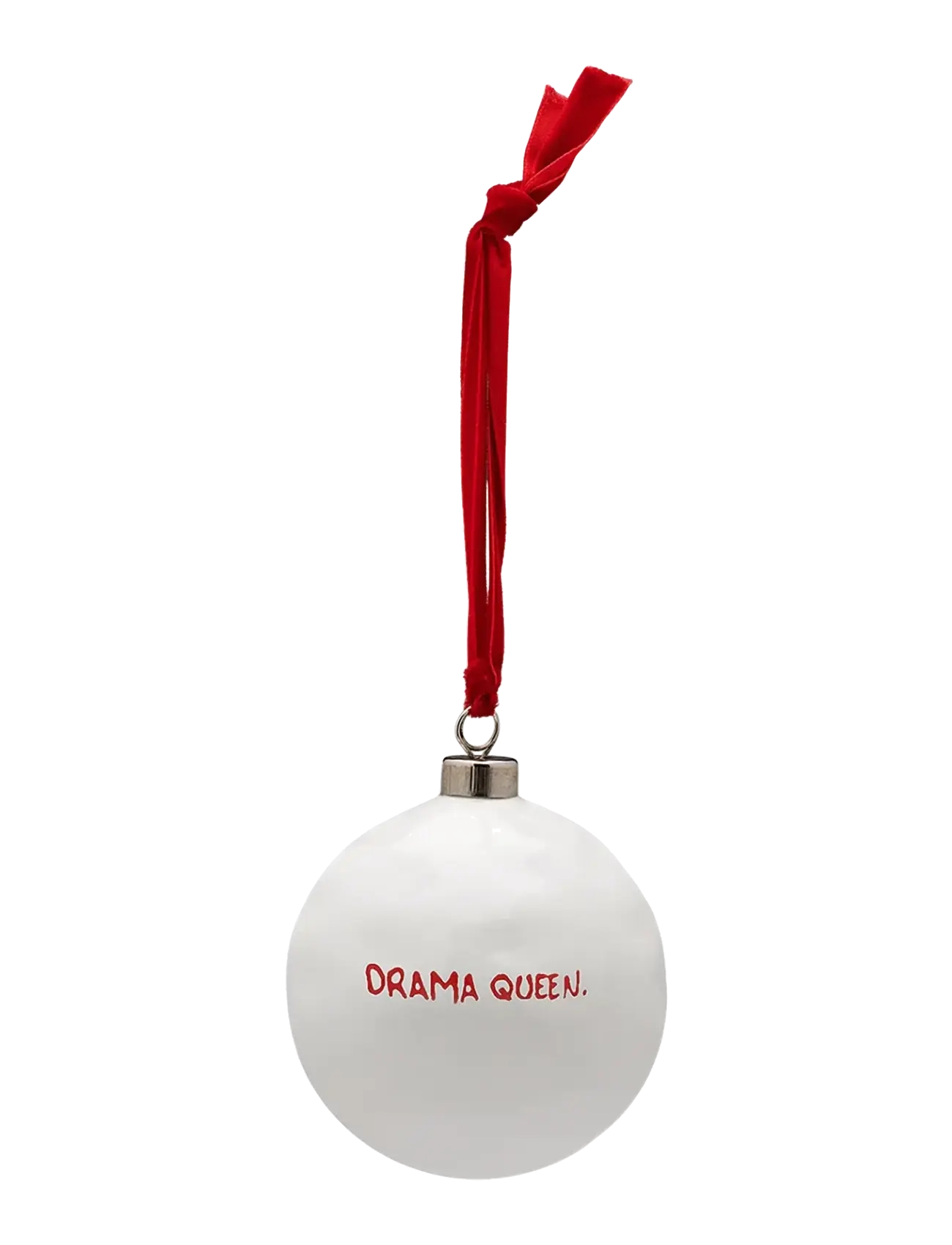 Anna + Nina Drama Queen Ornament - View all - WHITE / white