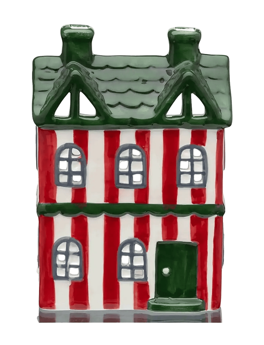 Anna + Nina - LED Christmas Gingerbread Gables - weihnachtsdekoration - multicolor - 1