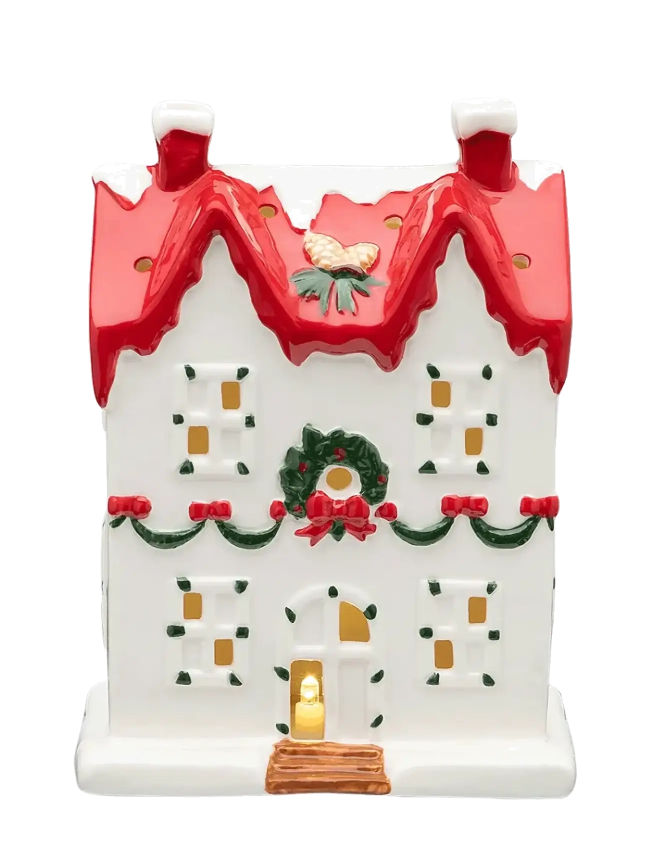 Anna + Nina - LED Frosted Pines Manor - multicolor - 2