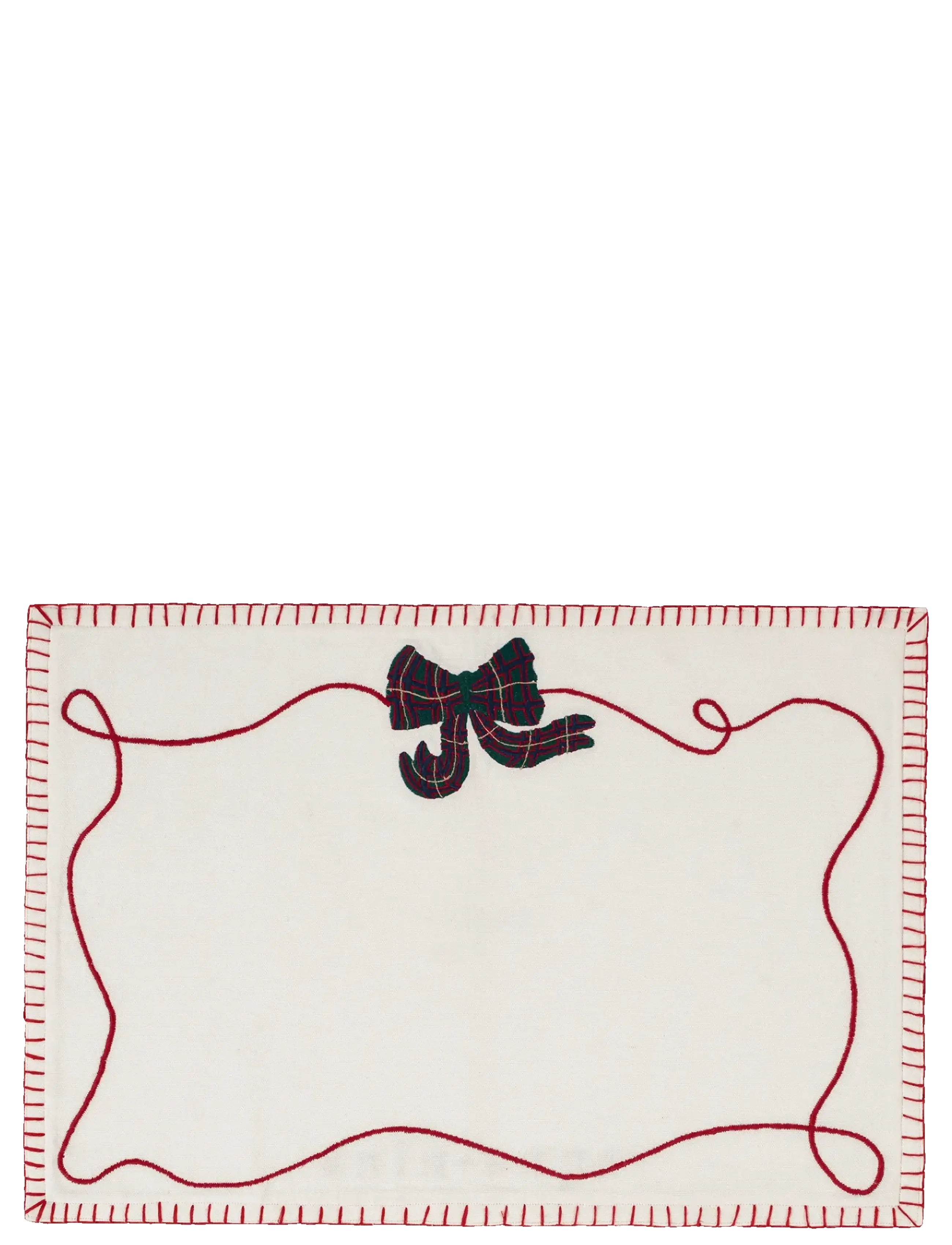 Anna + Nina Wrapped Up in Christmas Placemat - View all - MULTICOLOR / cream