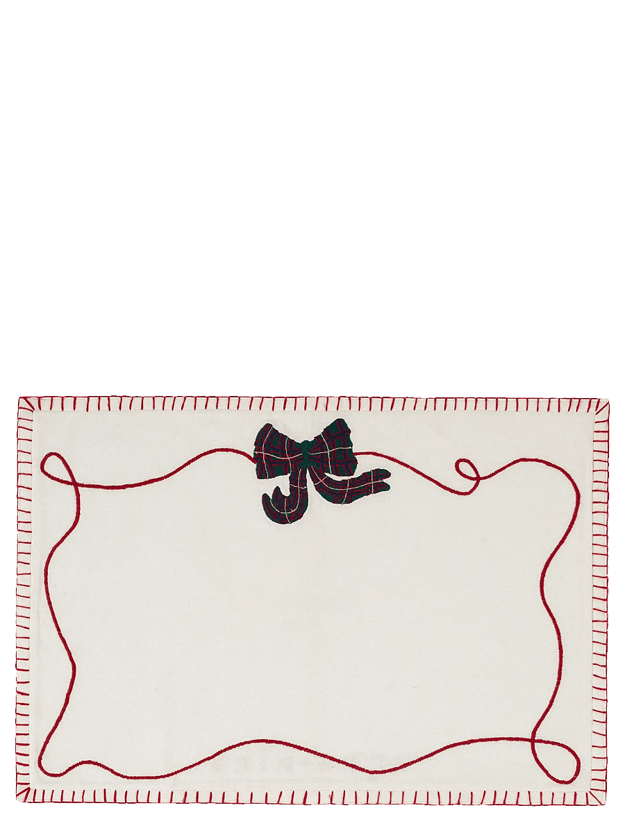 Anna + Nina - Wrapped Up in Christmas Placemat - weihnachts-tischgedecke - multicolor - 1