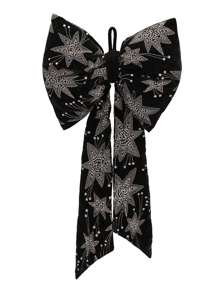 Anna + Nina - Velvet Starry Eve Large Wall Decoration - weihnachtsdekoration - multicolor - 1