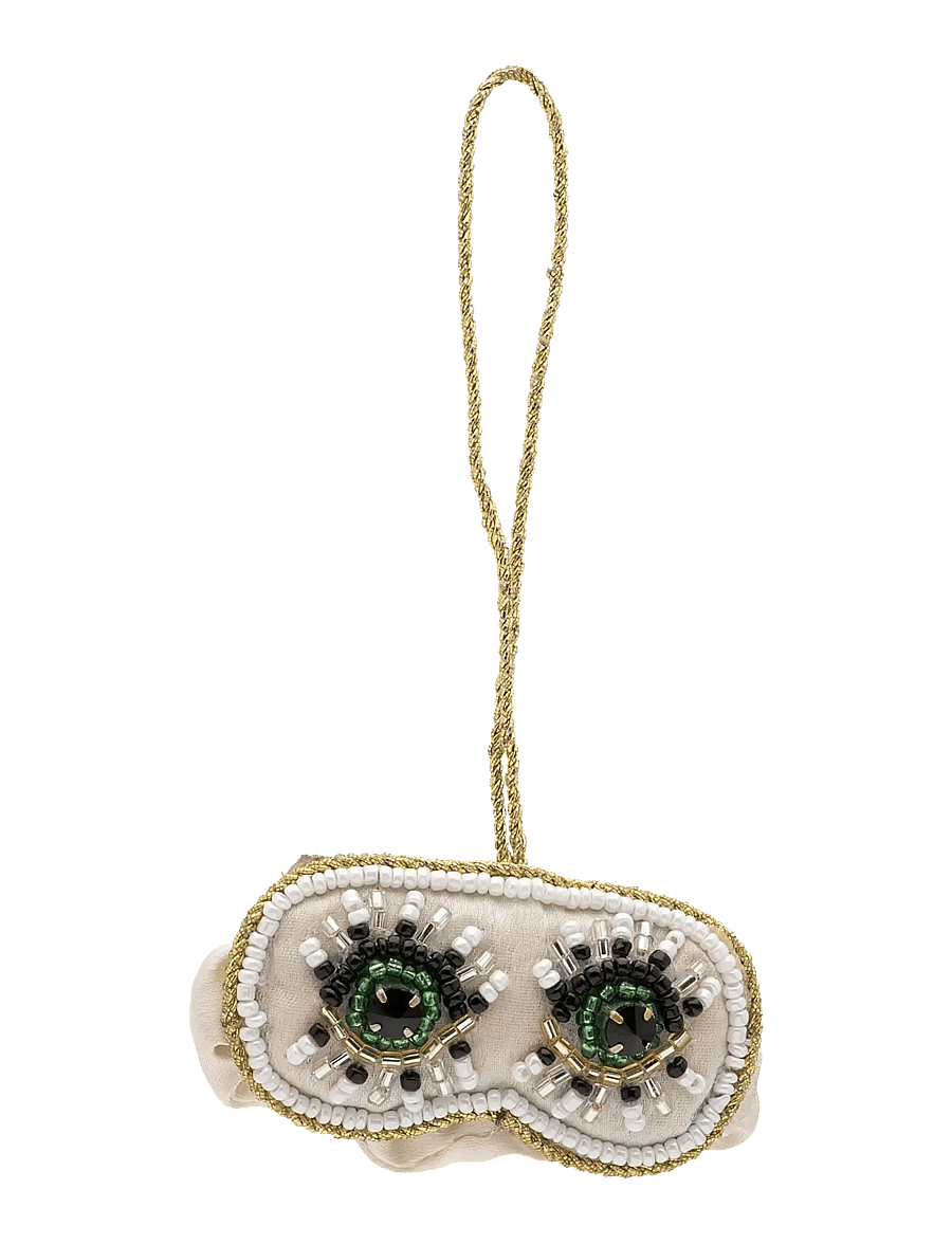 Anna + Nina - Beaded Breakfast at Tiffany’s Ornament - weihnachtskugeln - multicolor - 1