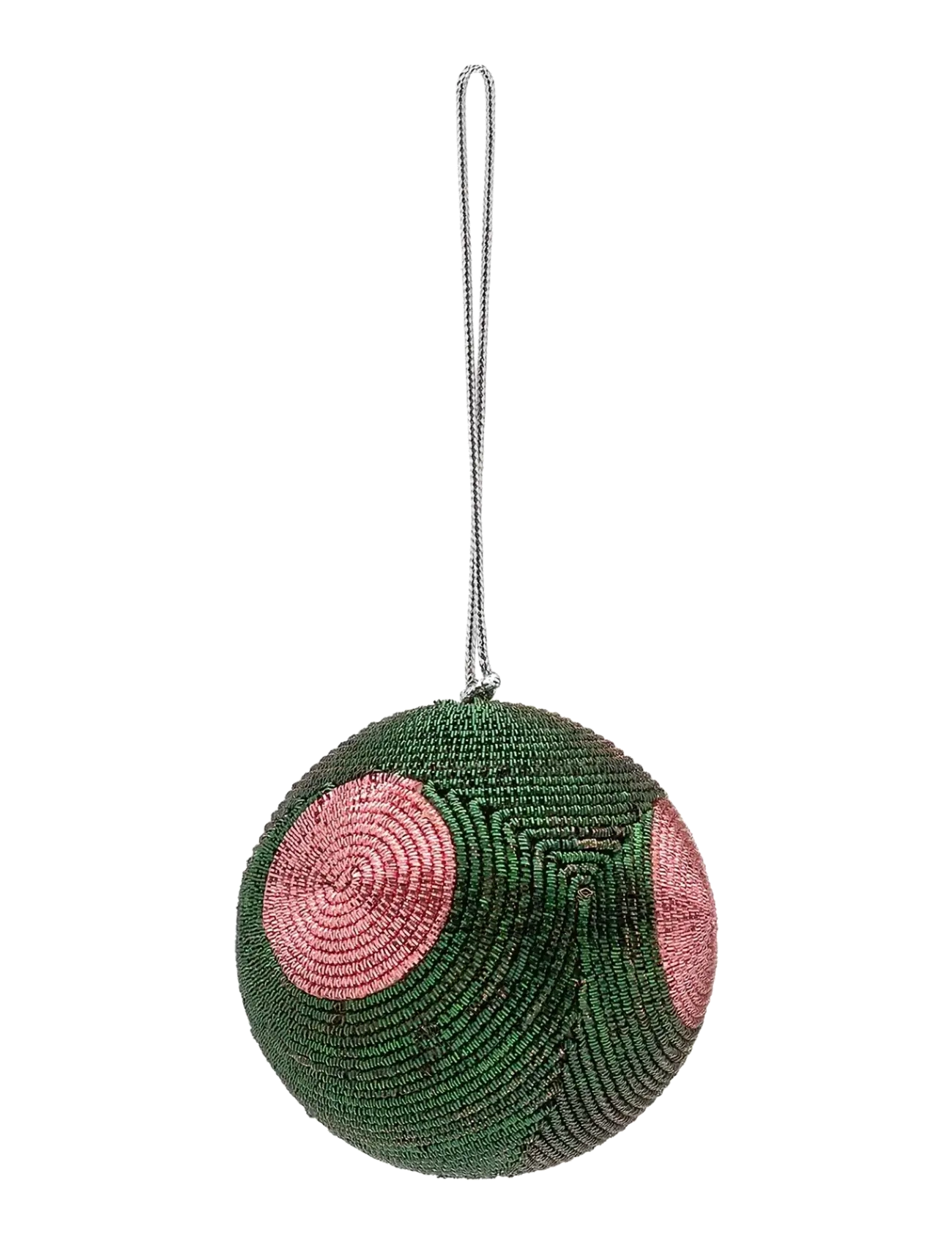 Anna + Nina Shimmering Candy Dot Ornament - Julepynt - MULTICOLOR / green