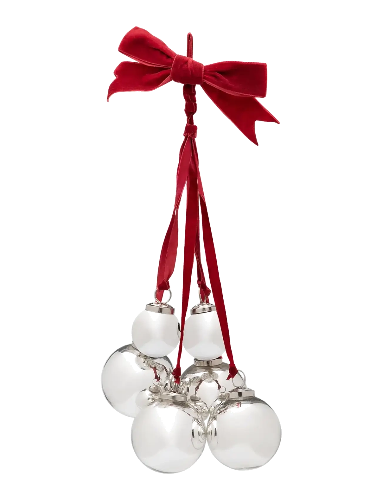 Anna + Nina Holiday Droplets Wall Decoration,,,Silber Gr.ONE SIZE