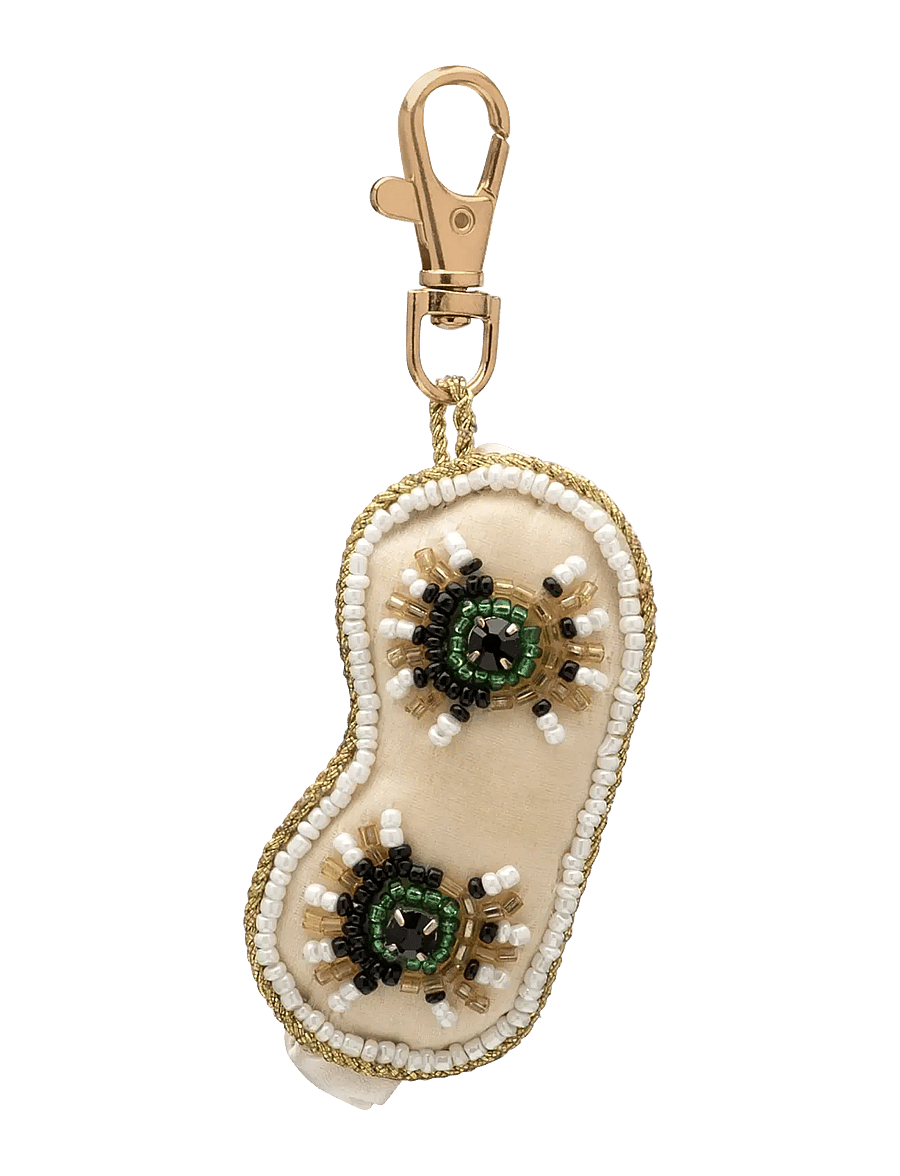 Anna + Nina - Beaded Breakfast at Tiffany’s Keychain - weihnachtsdekoration - multicolor - 0