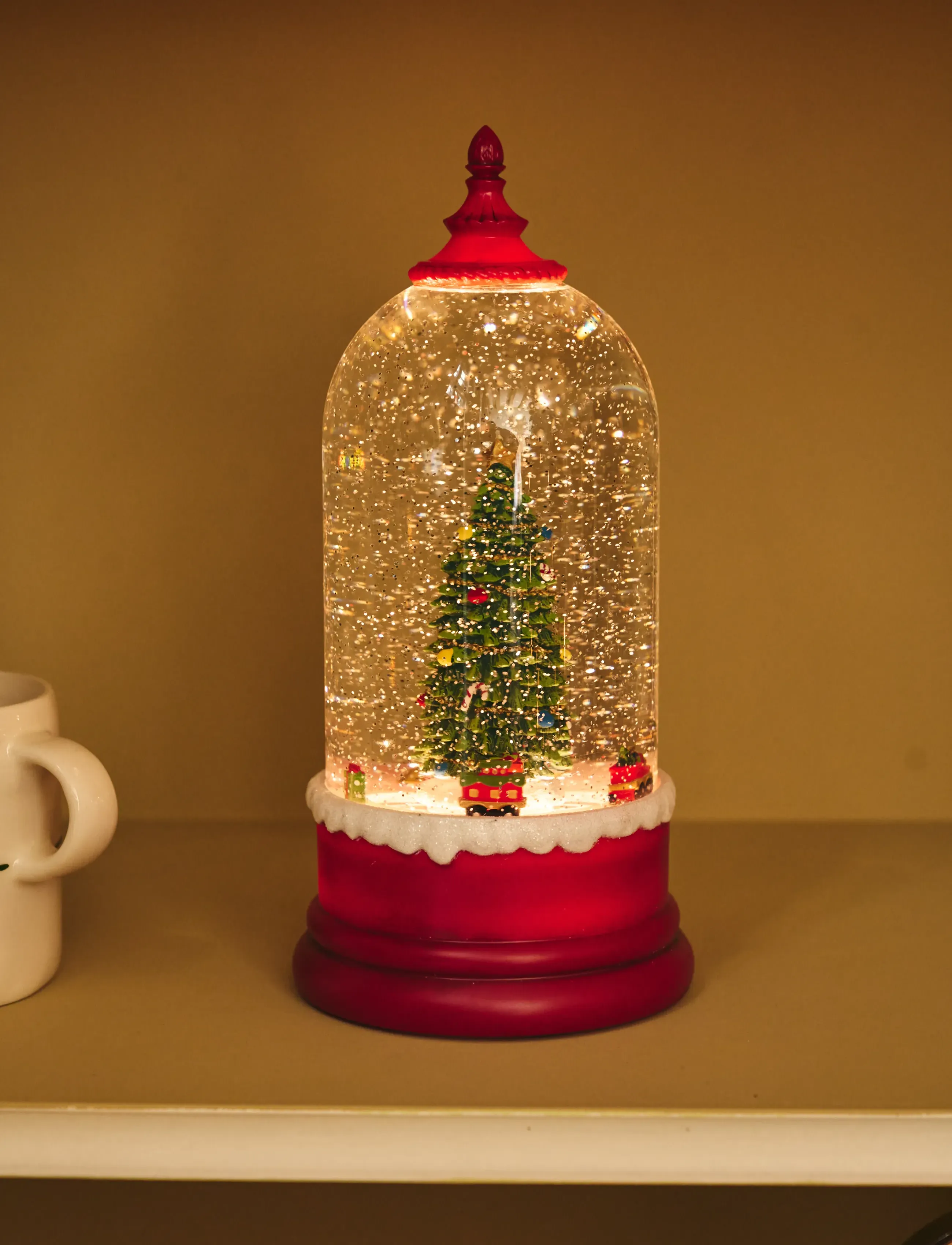 Anna + Nina - Nostalgic Christmas Snow Globe - multicolor - 0