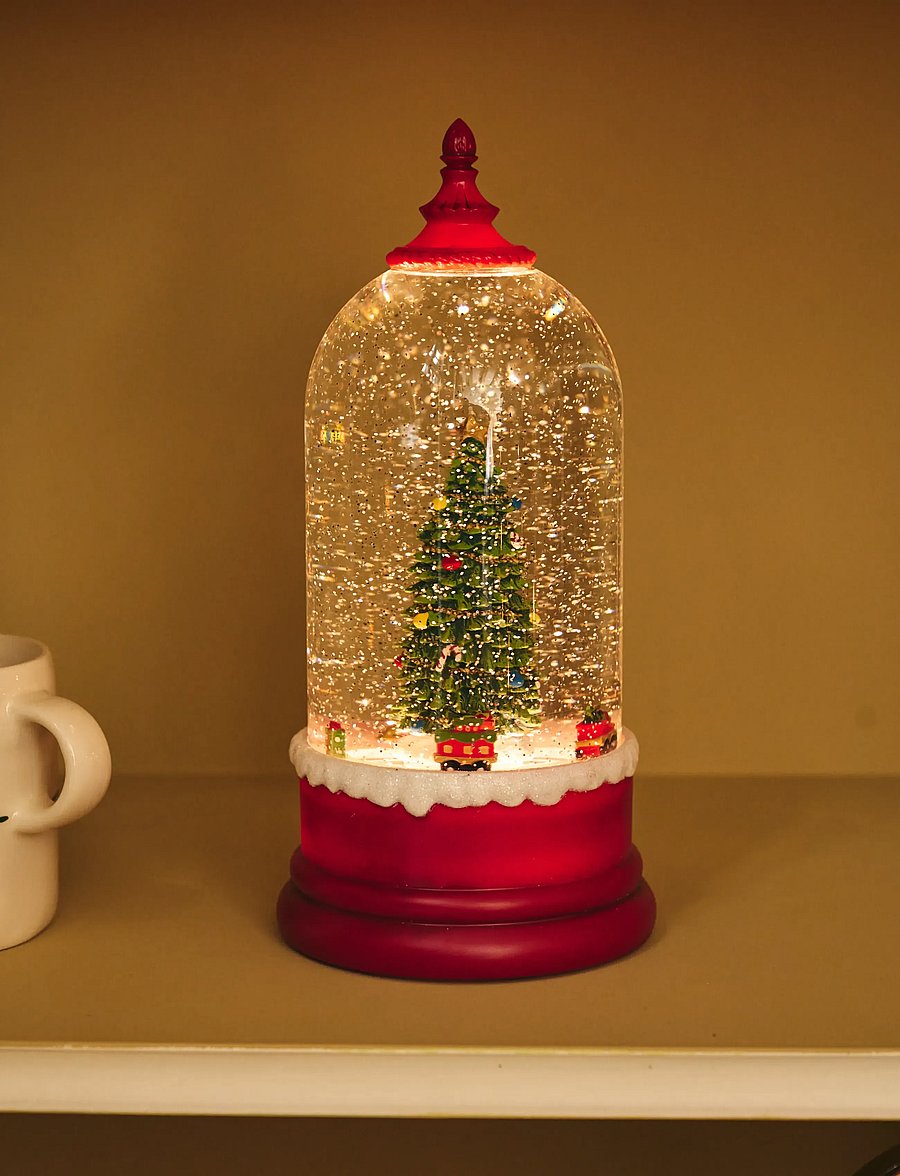 Anna + Nina - Nostalgic Christmas Snow Globe - multicolor - 0