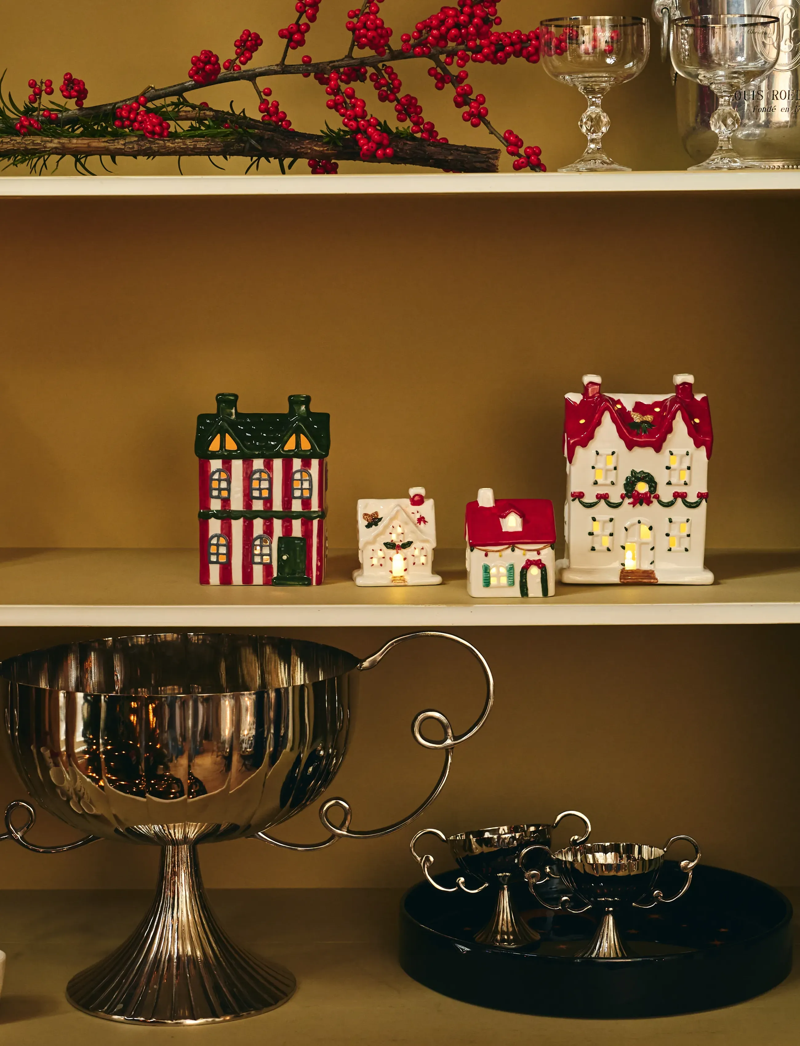 Anna + Nina - Nostalgic Christmas Snow Globe - multicolor - 3