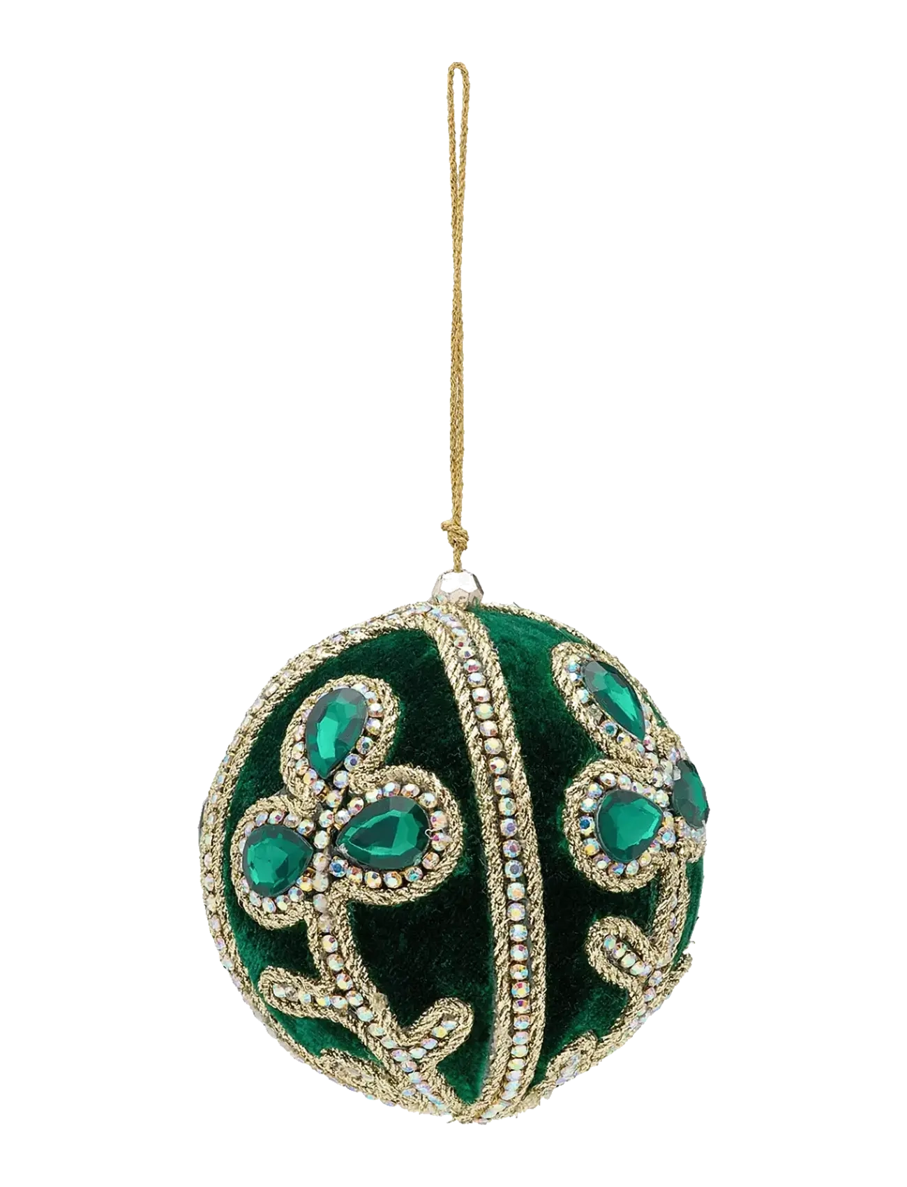 Anna + Nina Pine Holiday Radiance Ornament - Julepynt - GREEN / green