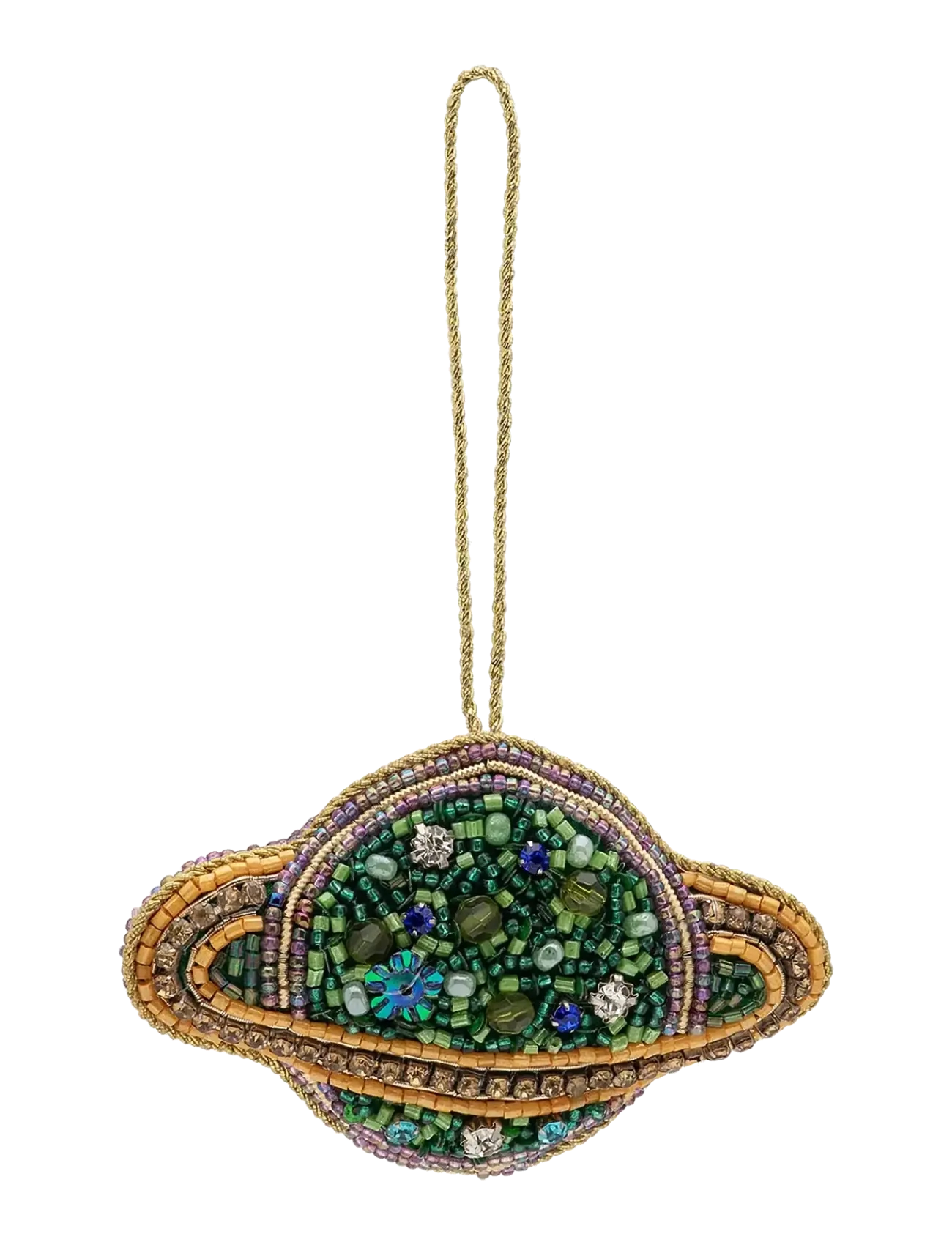 Anna + Nina Beaded Spaced Out Ornament - Inredning - MULTICOLOR / multi