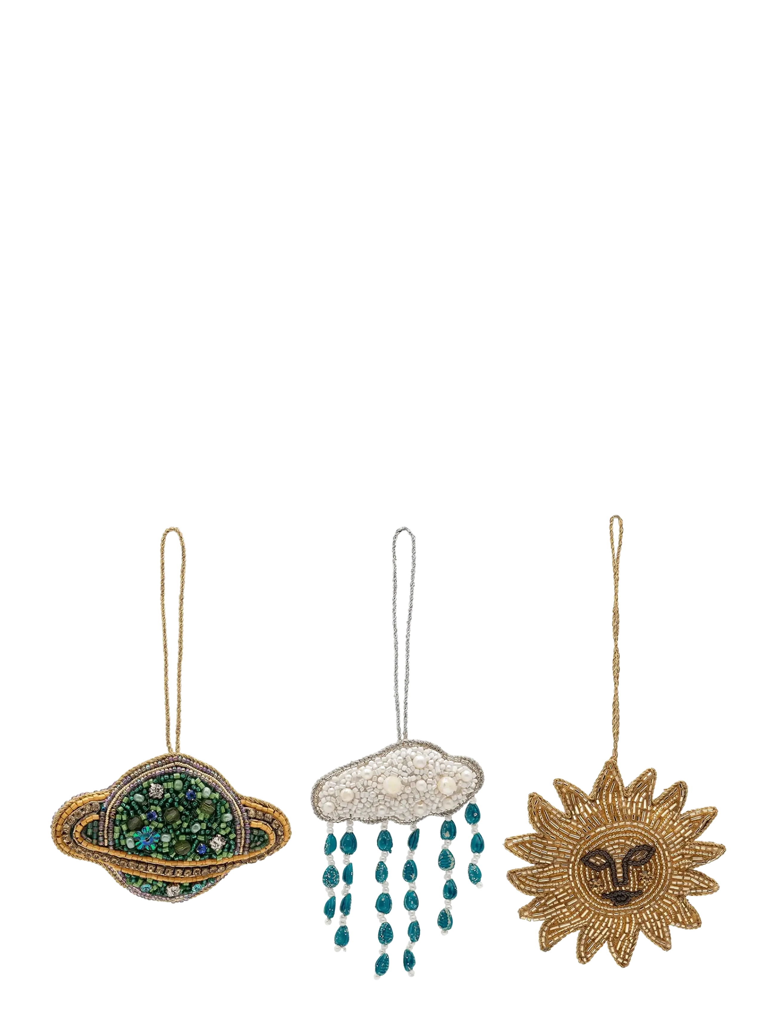 Anna + Nina The Galactic Holiday Ornament Set of 3 - View all - MULTICOLOR / multi