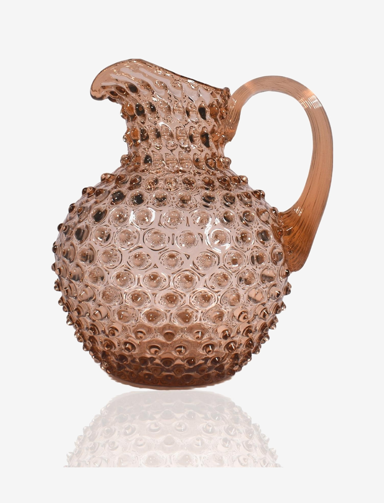 Anna von Lipa - Paris Hobnail Jug - köp efter pris - new brown - 0