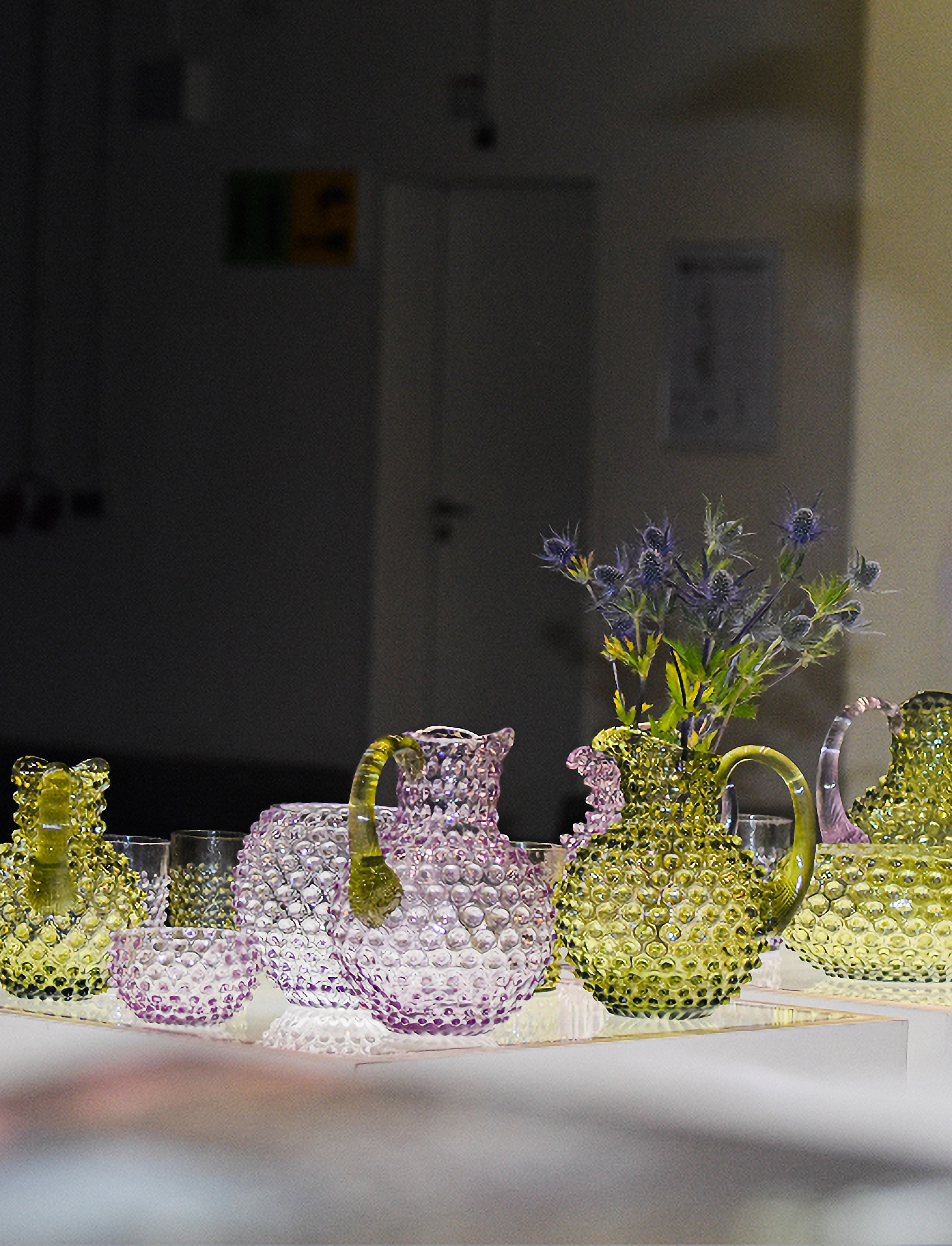 Anna von Lipa - Paris Hobnail Jug 2L - osta hinna alusel - olivegreen - 3