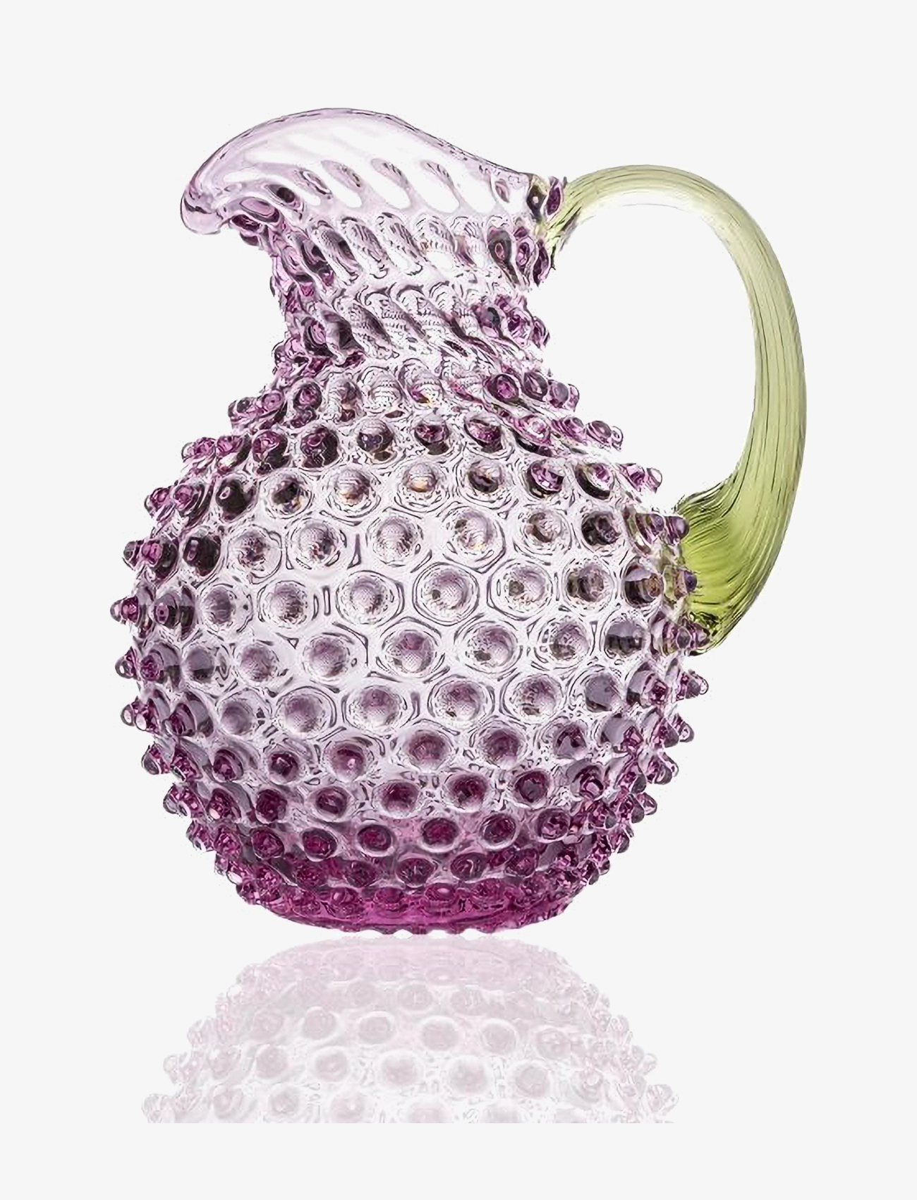 Anna von Lipa Paris Hobnail Jug, Vandkaraffel og -kande, Lila, Str: 2 L
