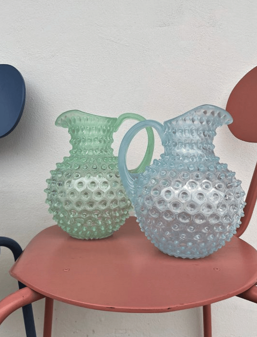 Anna von Lipa - Alice's Paris Hobnail Jug 2L - osta hinna alusel - minty green - 0