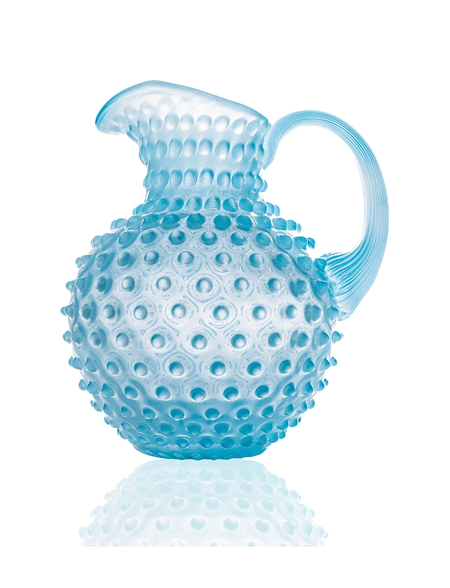 Anna von Lipa - Alice's Paris Hobnail Jug 2L - nach preis einkaufen - pearly blue - 1