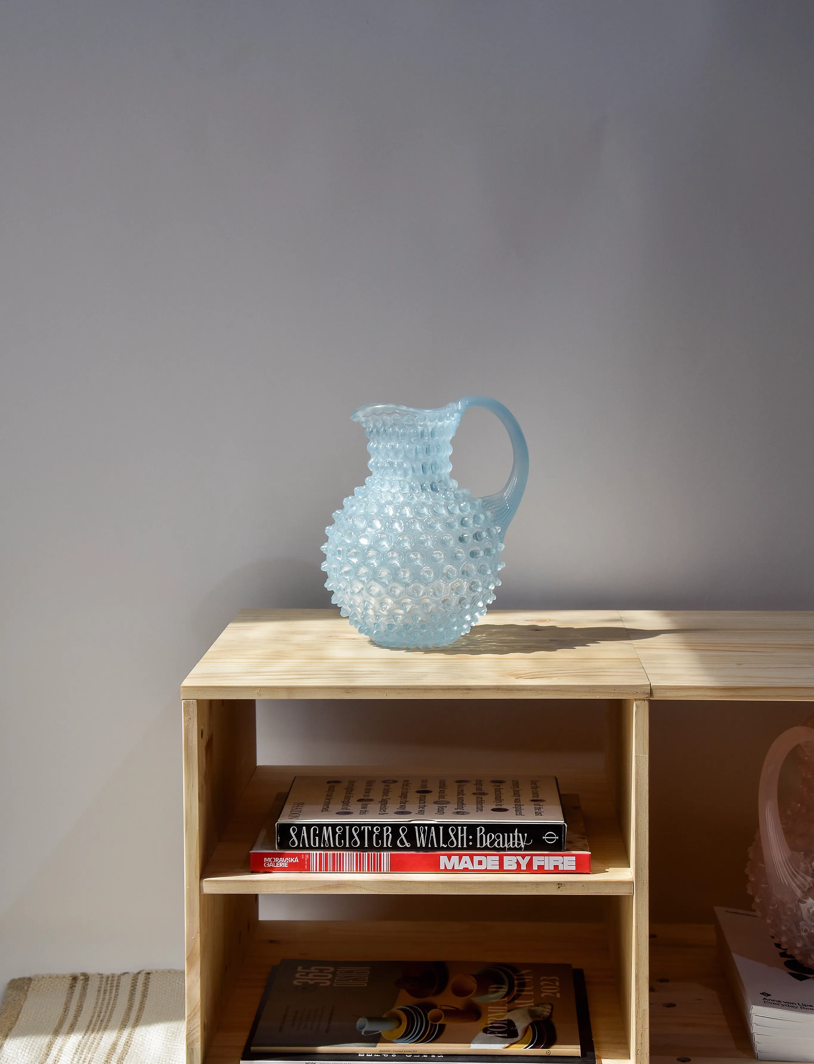 Anna von Lipa - Alice's Paris Hobnail Jug 2L - nach preis einkaufen - pearly blue - 2