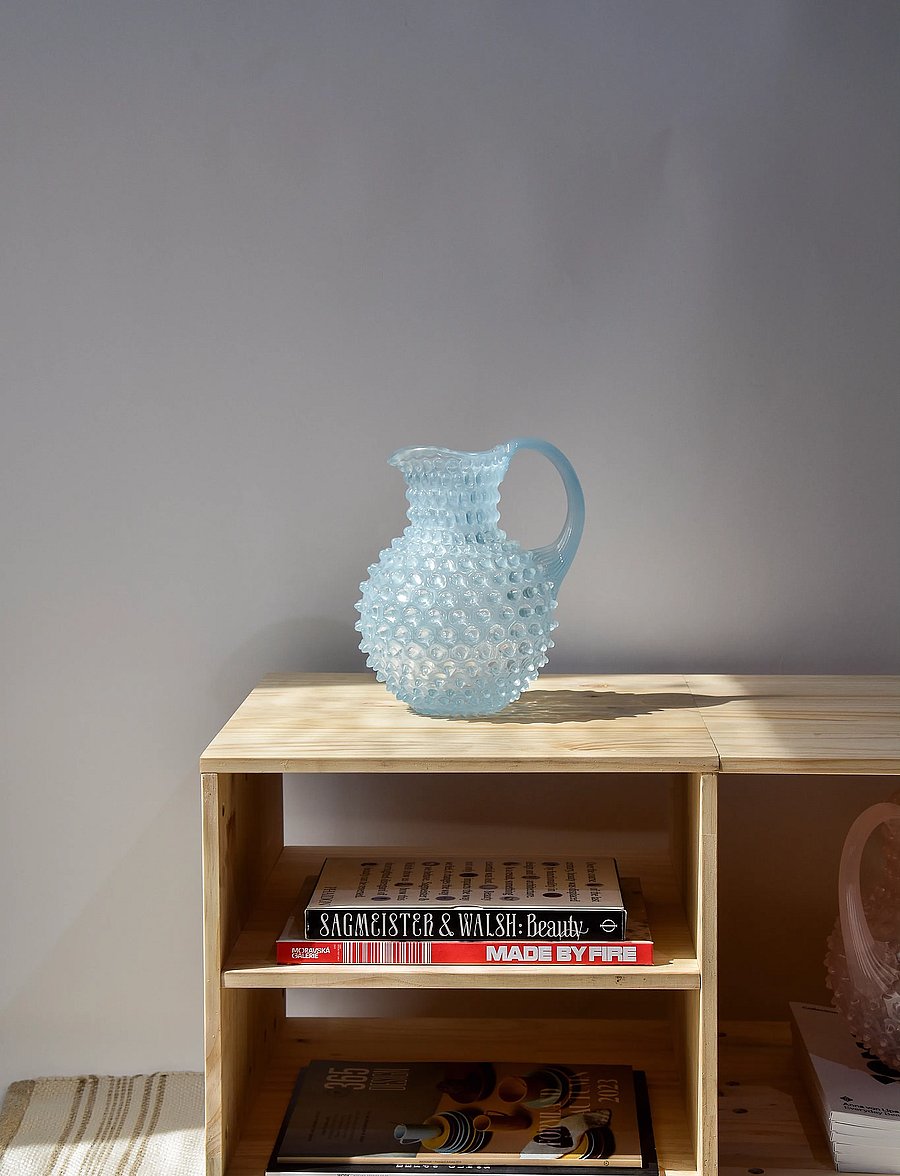 Anna von Lipa - Alice's Paris Hobnail Jug 2L - nach preis einkaufen - pearly blue - 2