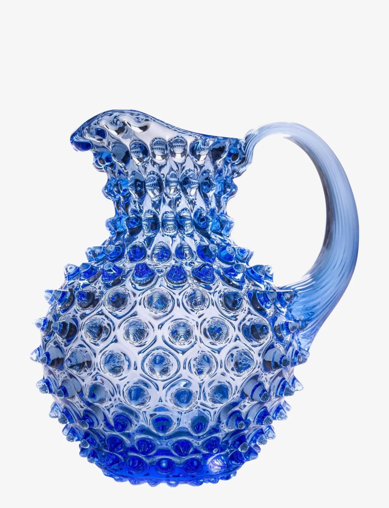 Anna von Lipa - Paris Hobnail Jug 1L - water jugs & carafes - light blue - 0