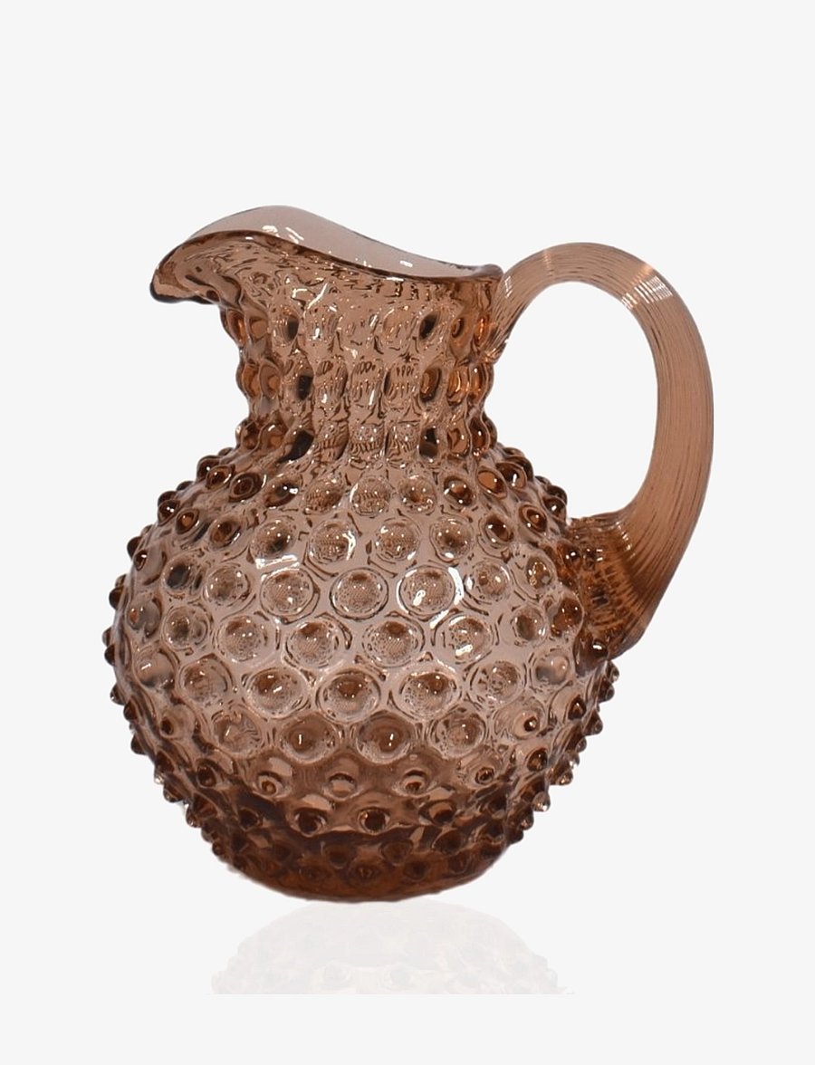 Anna von Lipa - Paris Hobnail Jug - nach preis einkaufen - new brown - 1