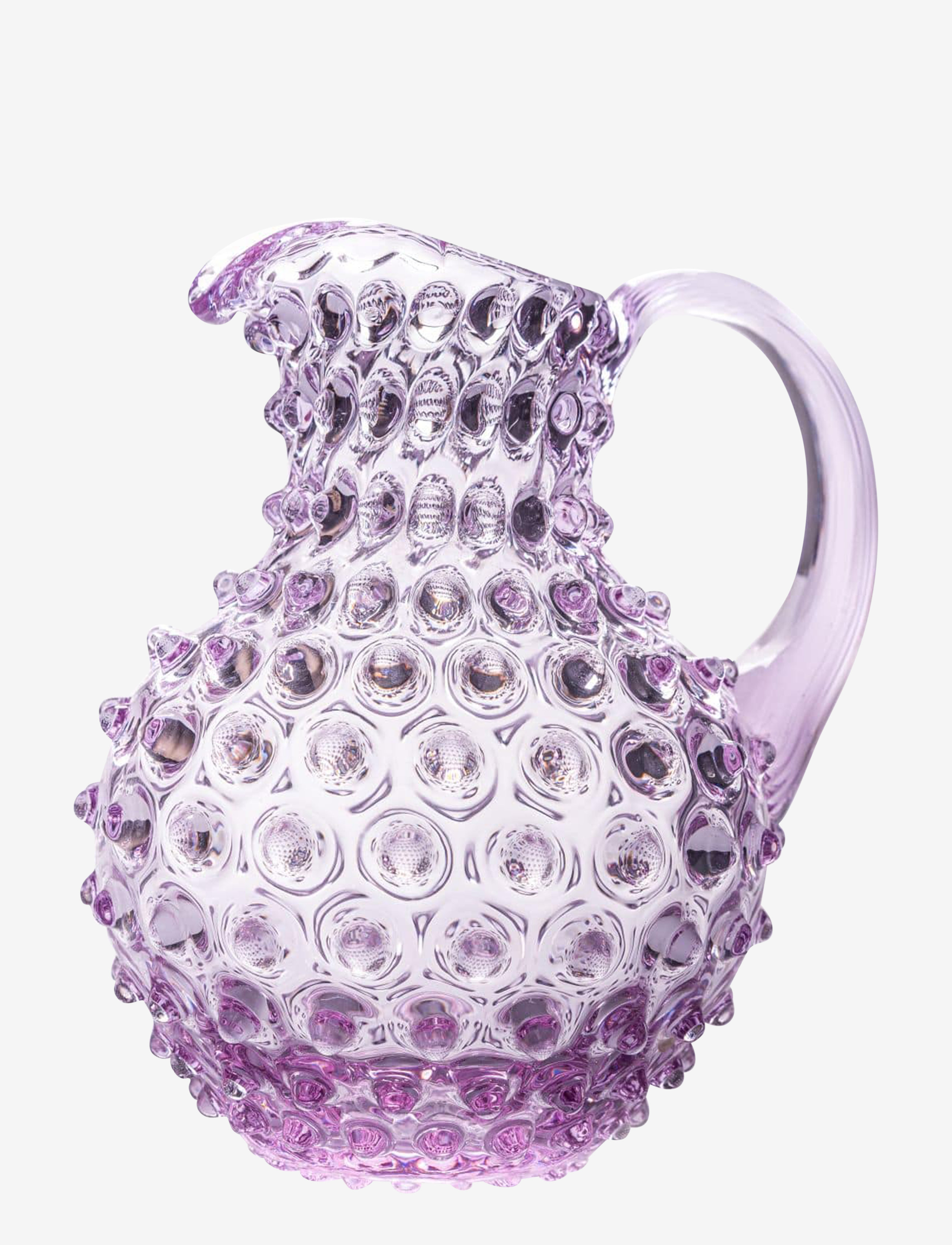 Anna von Lipa Paris Hobnail Jug, Vandkaraffel og -kande, Lila, Str: 1 L