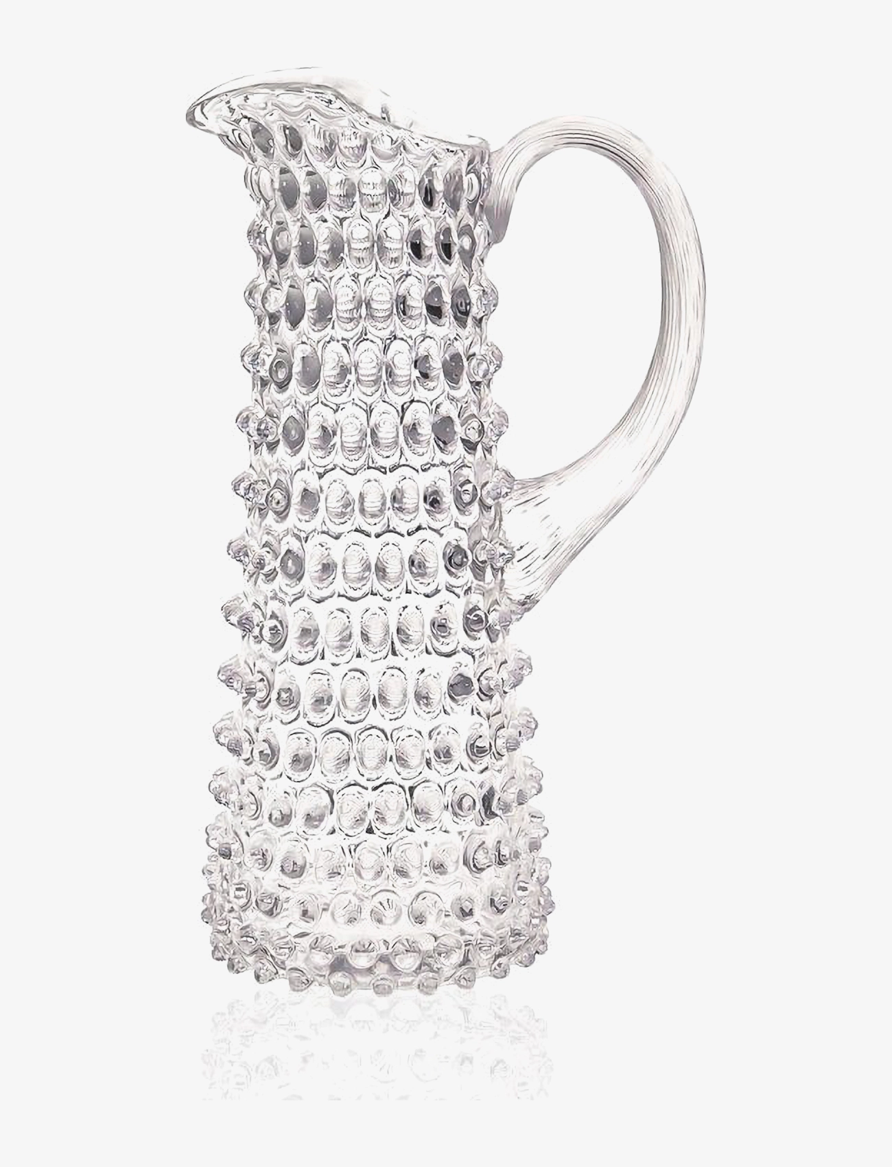 Anna von Lipa Eiffel Hobnail Jug 1L, Vandkaraffel og -kande, Nude, Str: 1 L