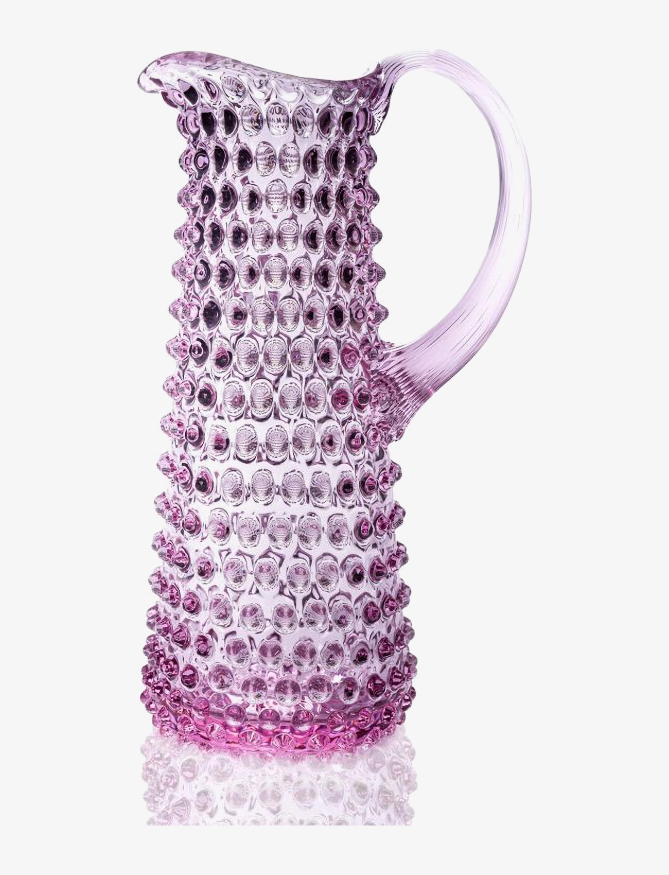 Anna von Lipa Eiffel Hobnail Jug 1L, Vandkaraffel og -kande, Lila, Str: 1 L
