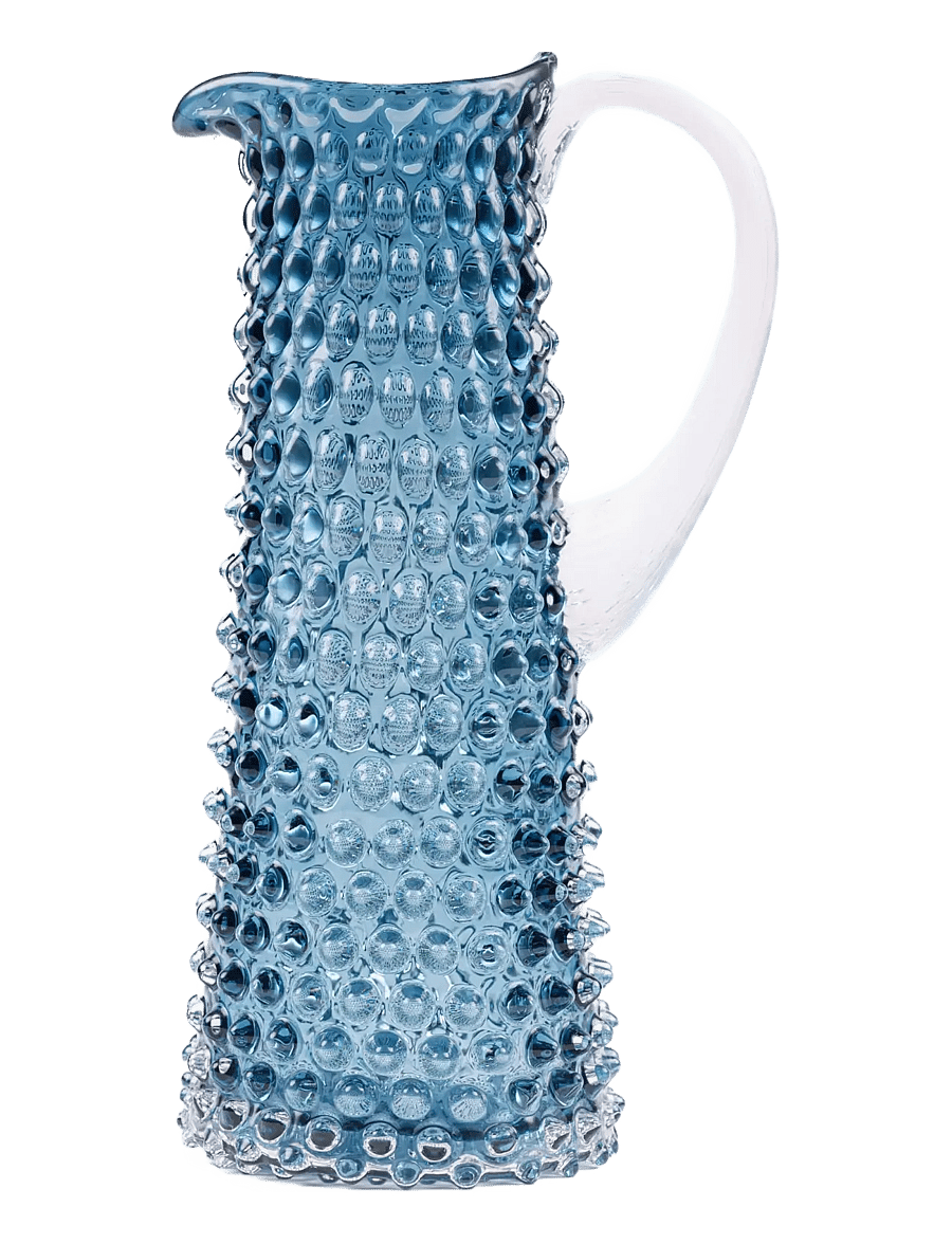 Anna von Lipa - Eiffel Hobnail Jug 1L - nach preis einkaufen - blue smoke - 0