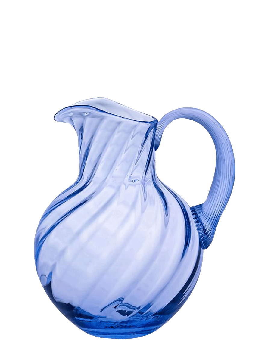Anna von Lipa - Swirl Jug 2L - wasserkannen & karaffen - light blue - 0