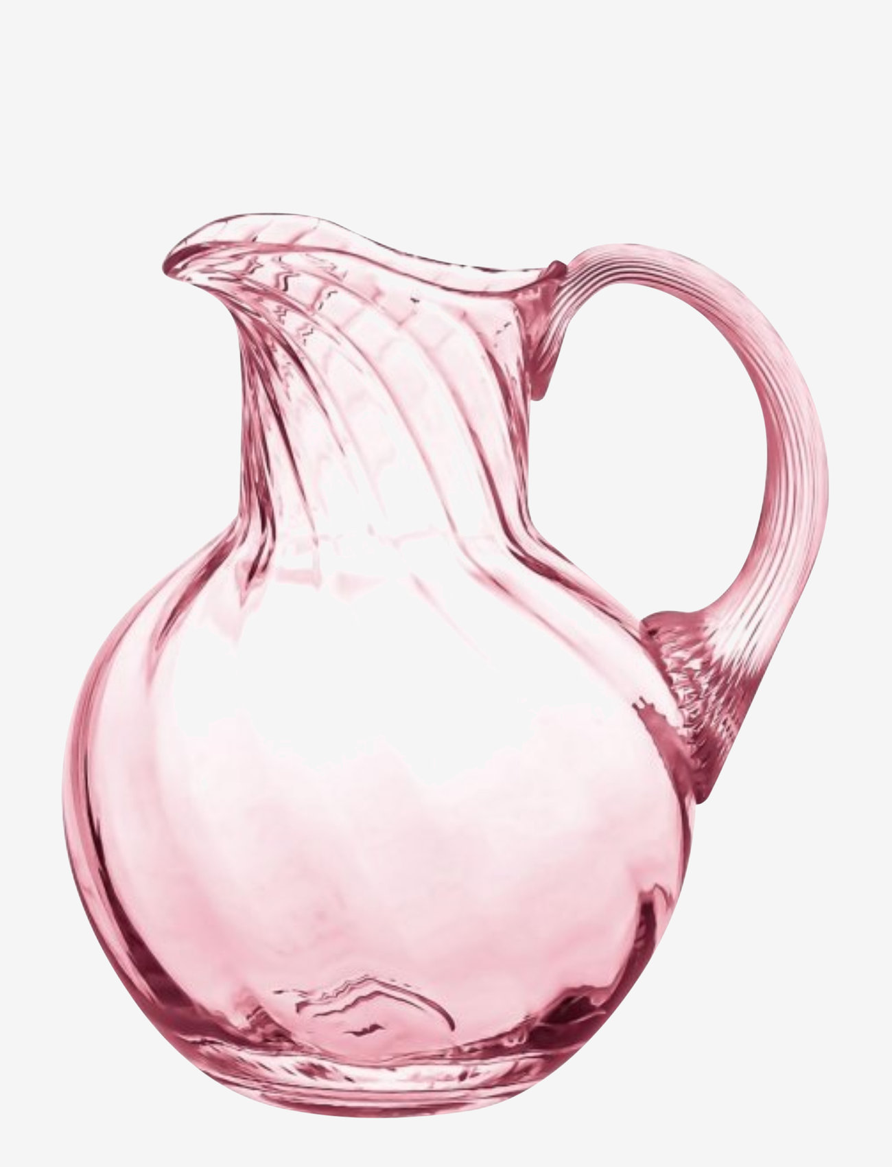 Anna von Lipa - Swirl Jug 2L - vandkarafler - rosa - 0