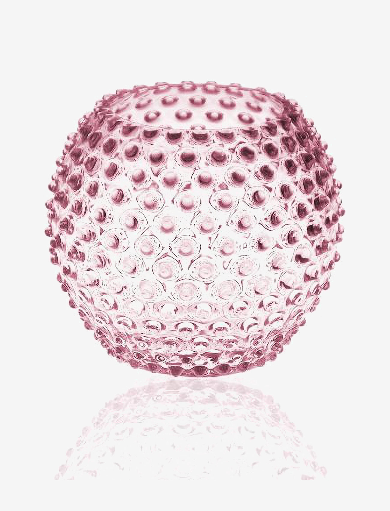 Anna von Lipa - Hobnail Globe Vase 18 cm - nach preis einkaufen - rosa - 0
