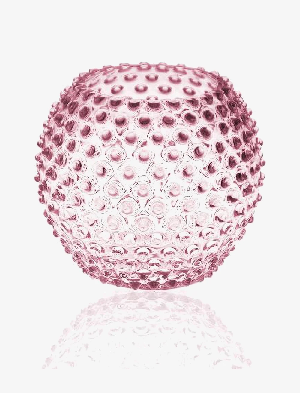 Anna von Lipa - Hobnail Globe Vase 18 cm - osta hinna alusel - rosa - 0