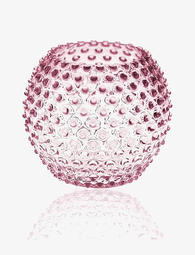 Anna von Lipa Hobnail Globe Vase 18 cm - Vases - ROSA / pink/rose