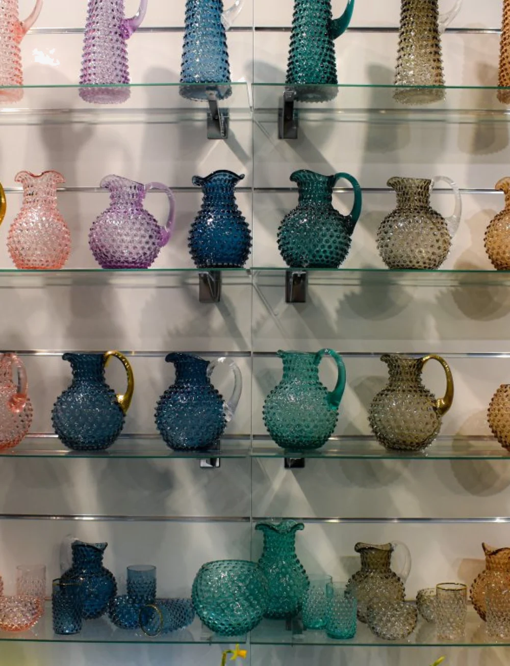 Anna von Lipa - Hobnail Globe Vase 18 cm - osta hinna alusel - beryl - 1