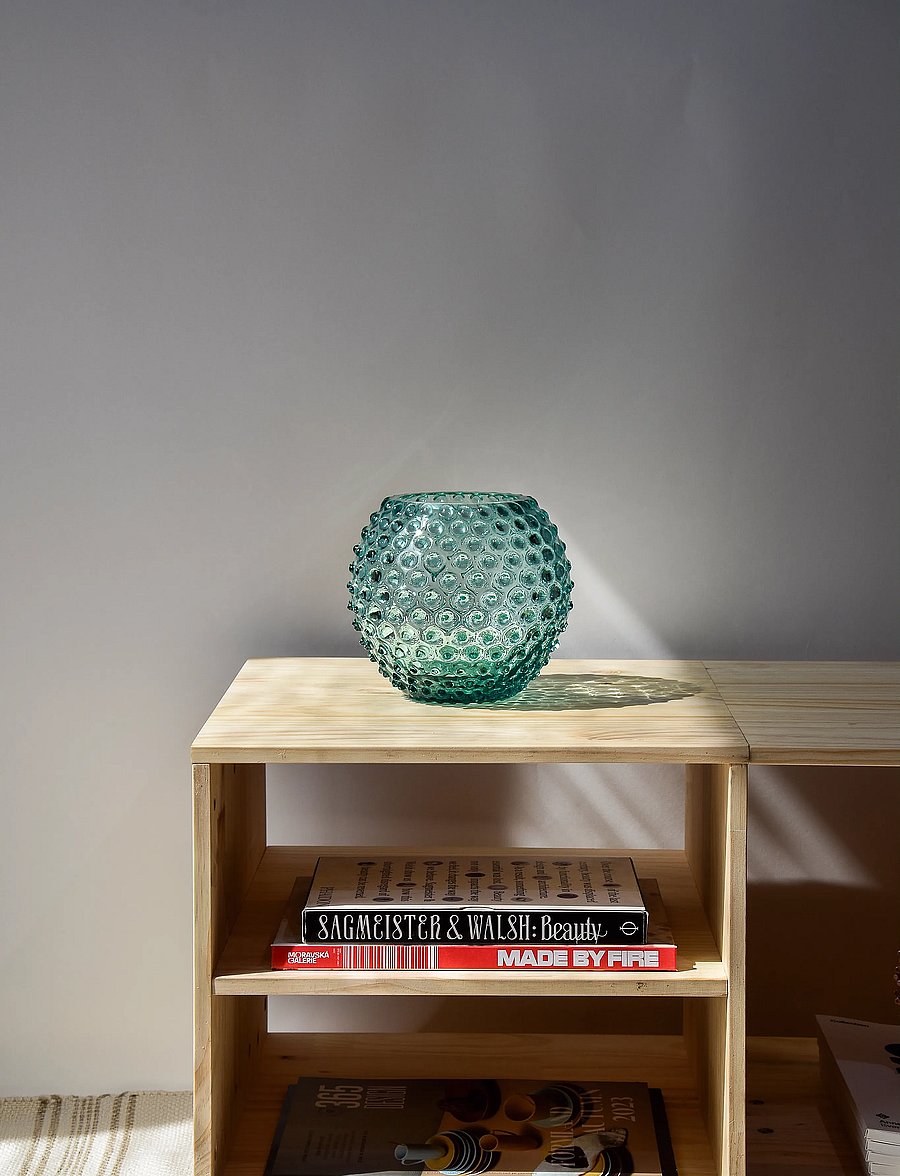 Anna von Lipa - Hobnail Globe Vase 18 cm - geburtstagsgeschenke - beryl - 2