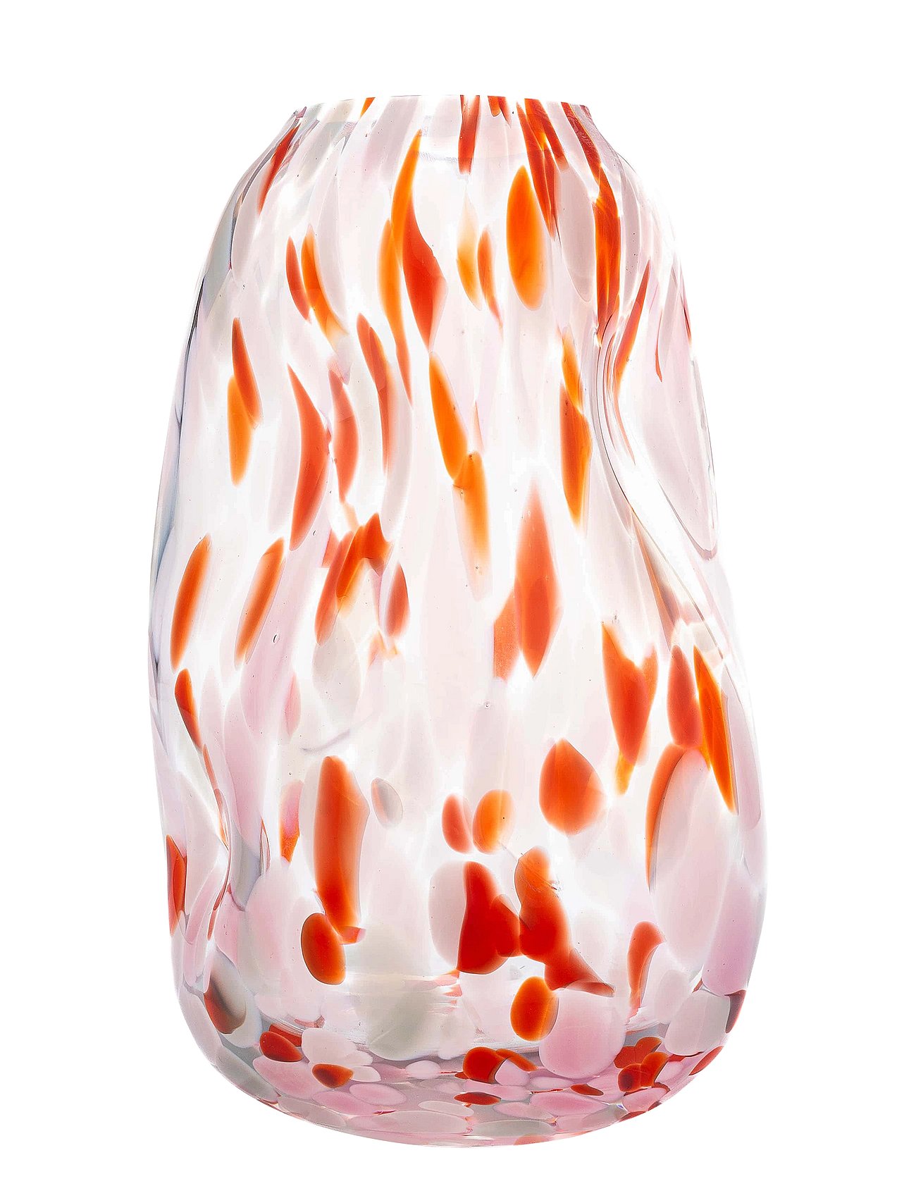 Confetti Squeeze Vase Mandarin - MANDARIN