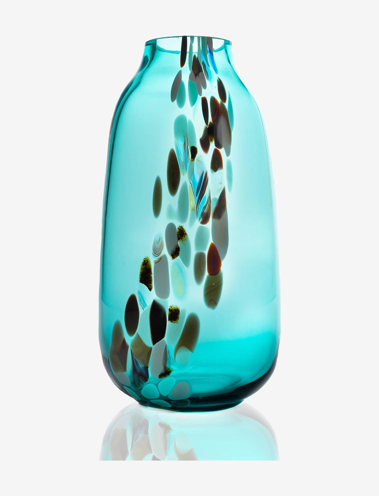 Anna von Lipa - Confetti Vase - side amalfi blue - 0
