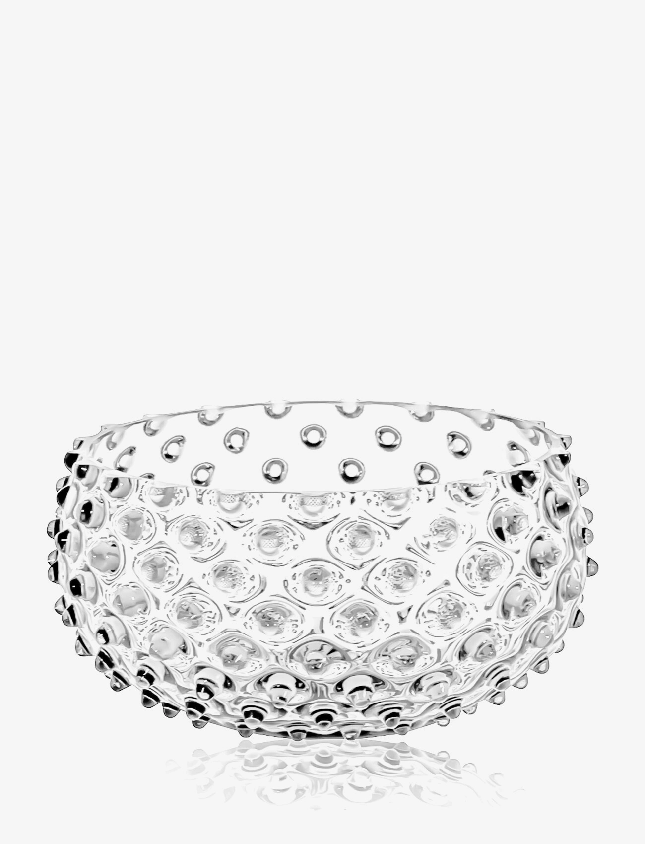 ANNA VON LIPA Hobnail Tapas 11,5 Cm CRYSTAL - One Size - Unisex